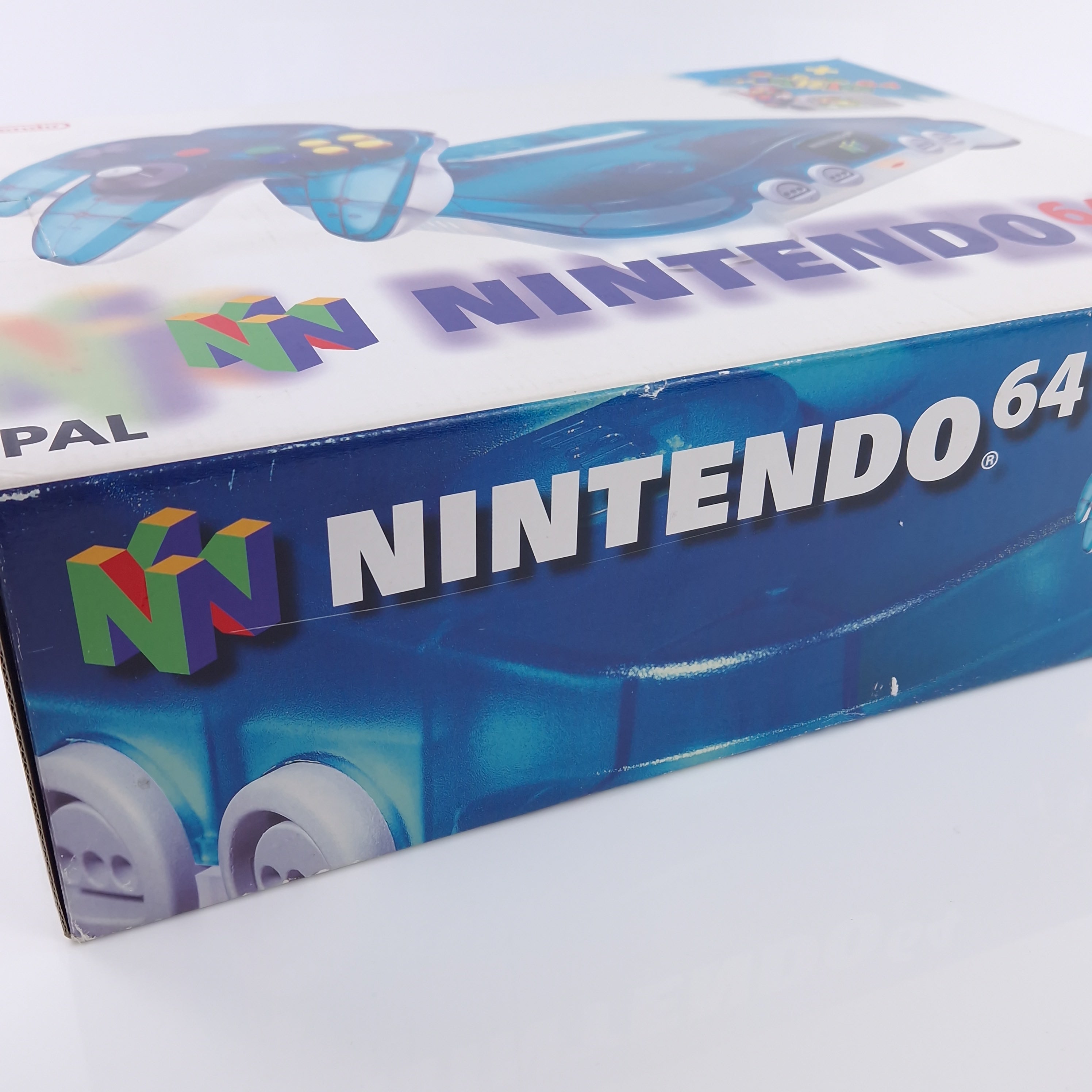 Nintendo 64 Konsole Super Mario 64 Bundle Pak Clear Blue