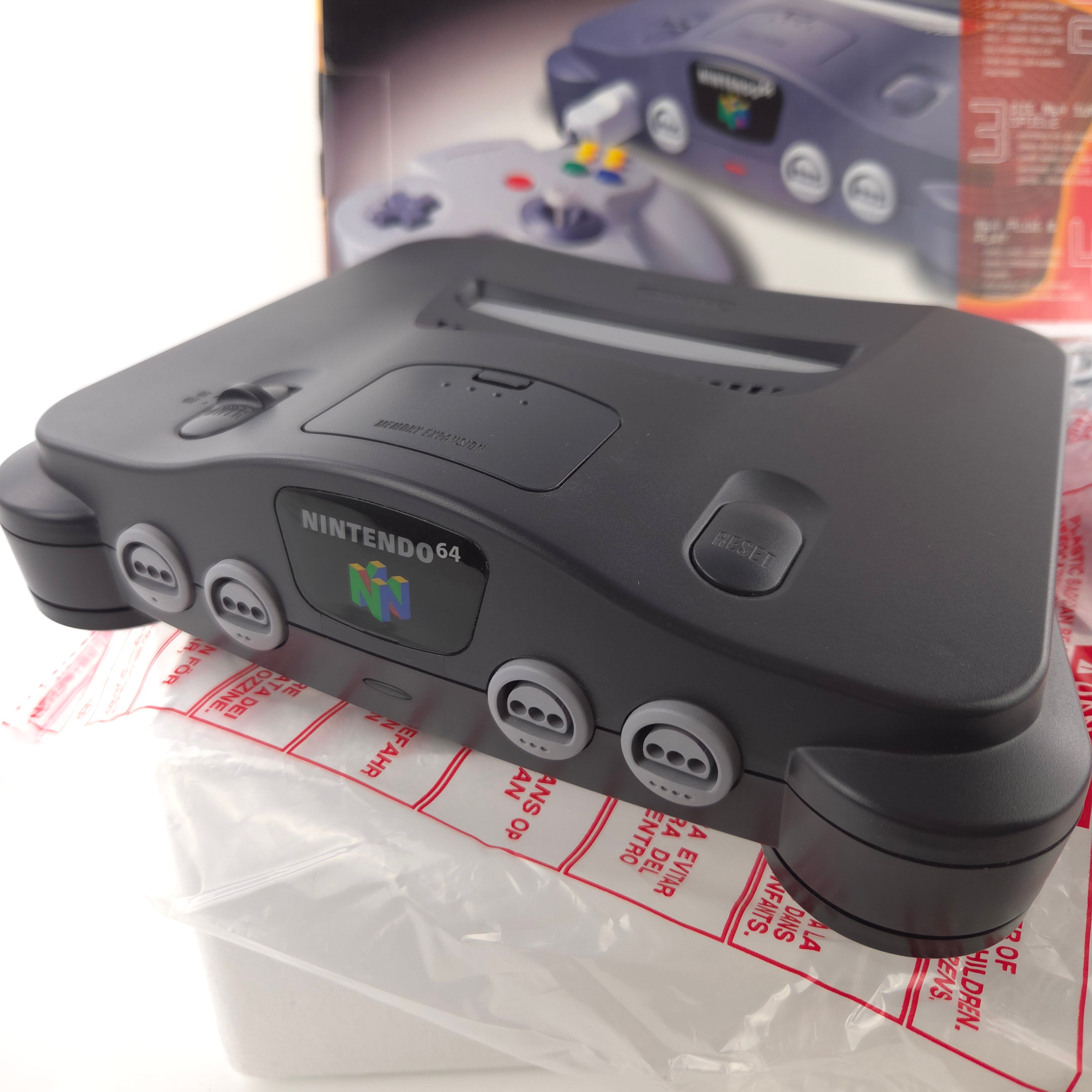 Nintendo 64 Konsole – The New Dimension of Fun OVP PAL