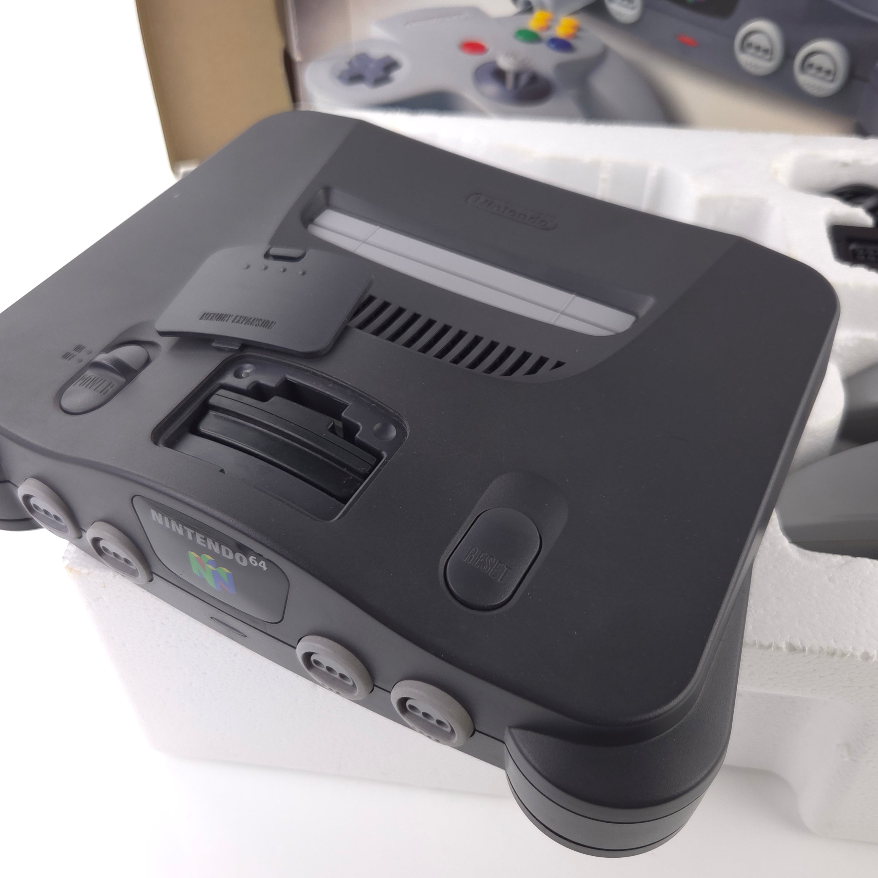 Nintendo 64 Konsole – The New Dimension of Fun OVP PAL