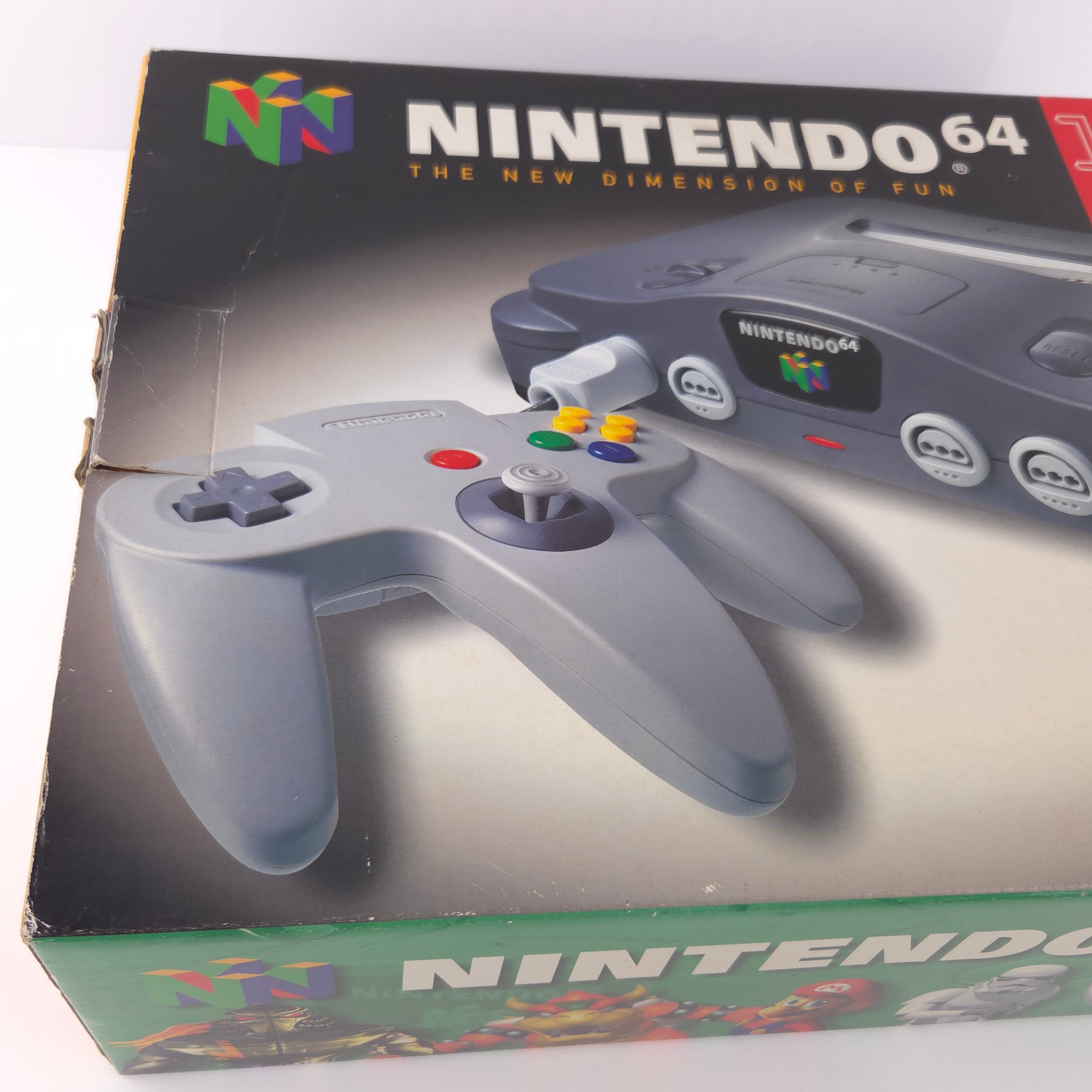Nintendo 64 Konsole – The New Dimension of Fun OVP PAL