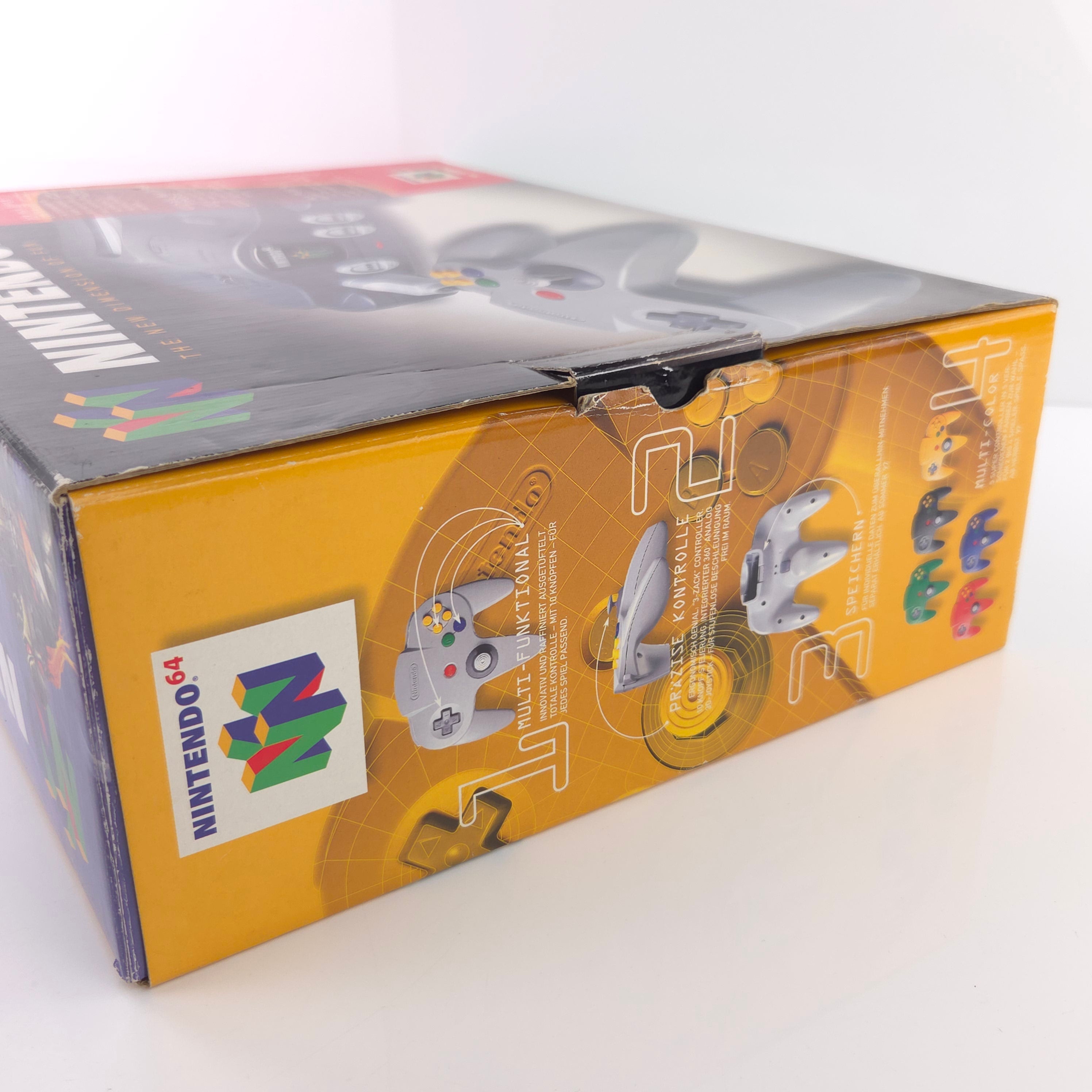 Nintendo 64 Konsole – The New Dimension of Fun OVP PAL