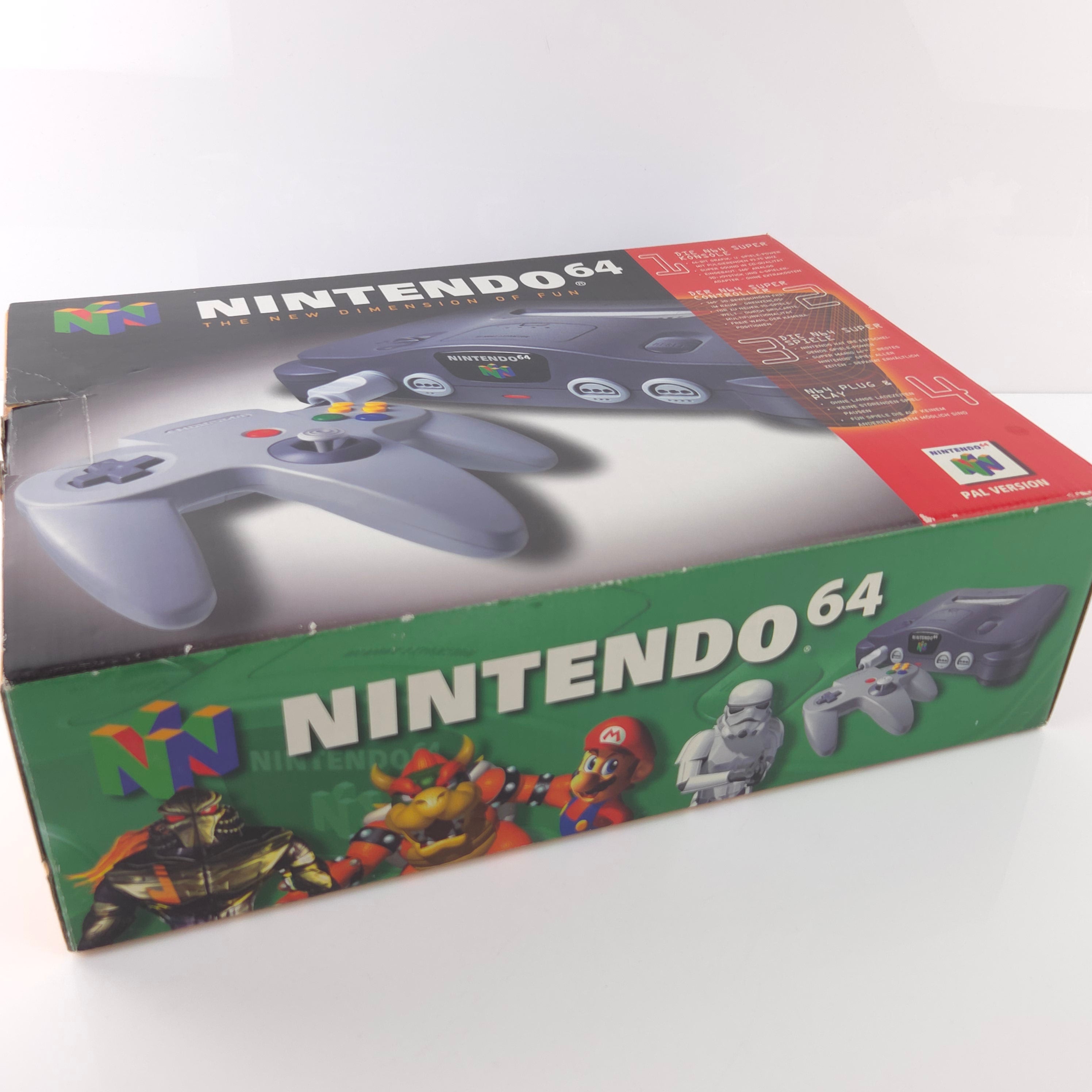 Nintendo 64 Konsole – The New Dimension of Fun (OVP PAL)