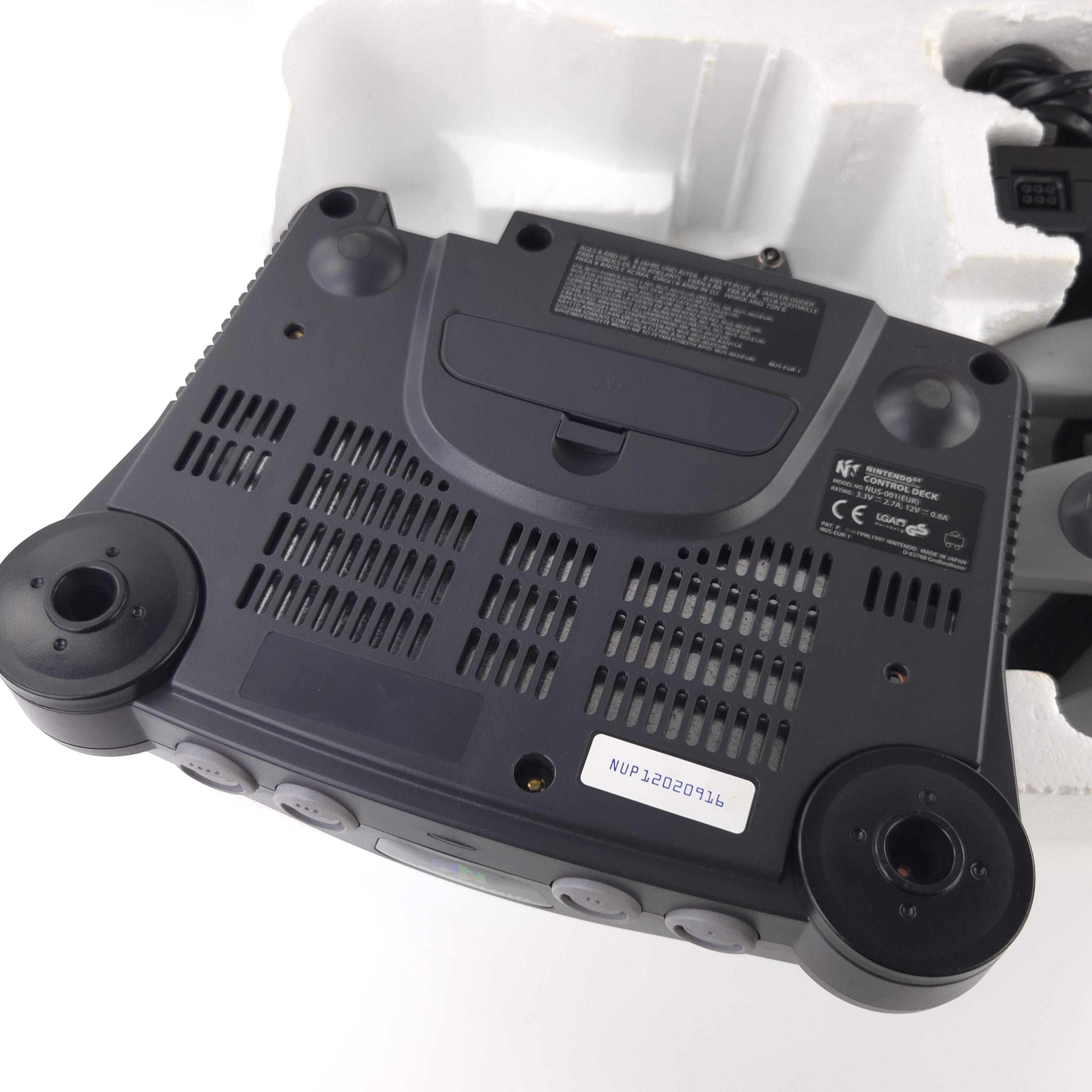 Nintendo 64 Konsole – The New Dimension of Fun OVP PAL