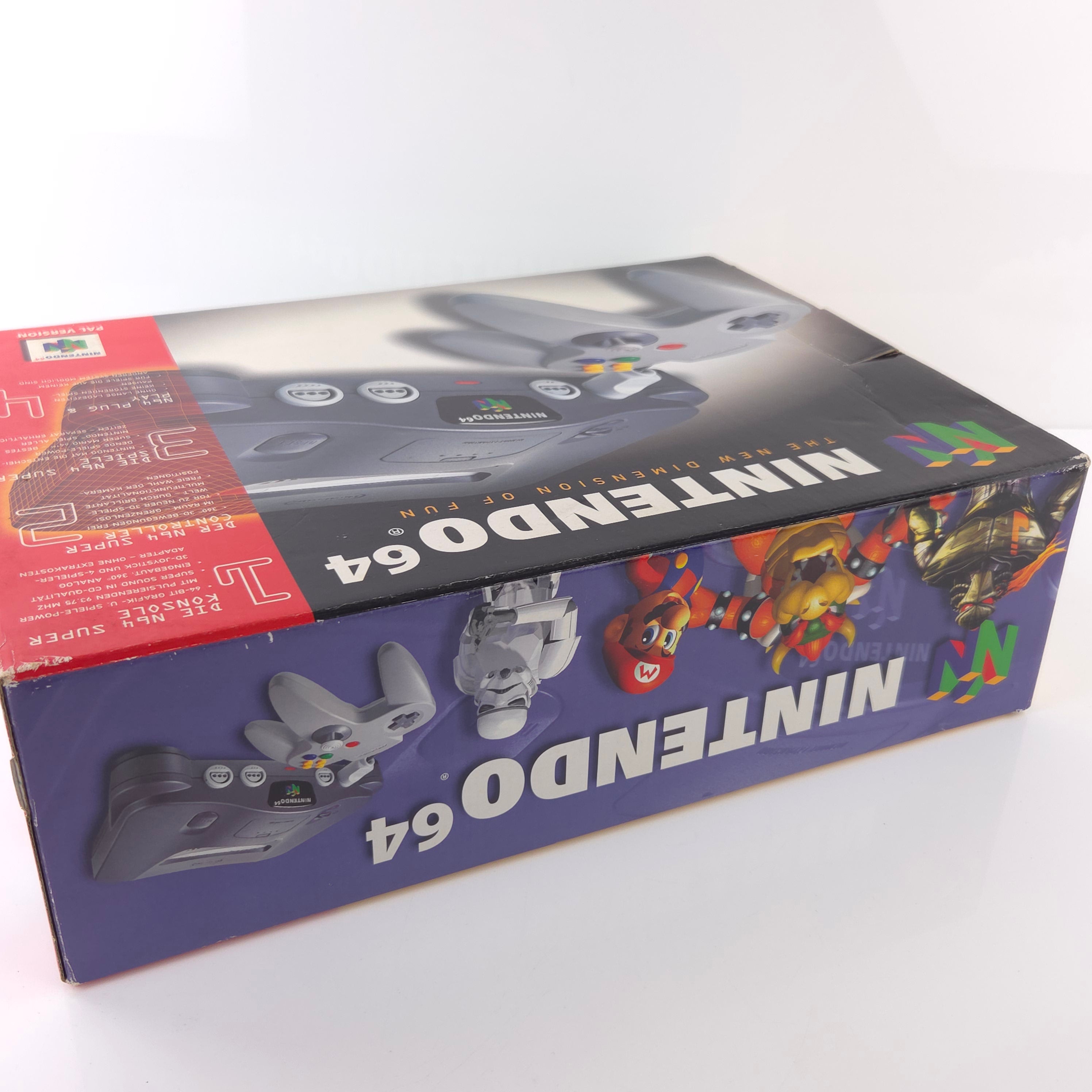 Nintendo 64 Konsole – The New Dimension of Fun OVP PAL