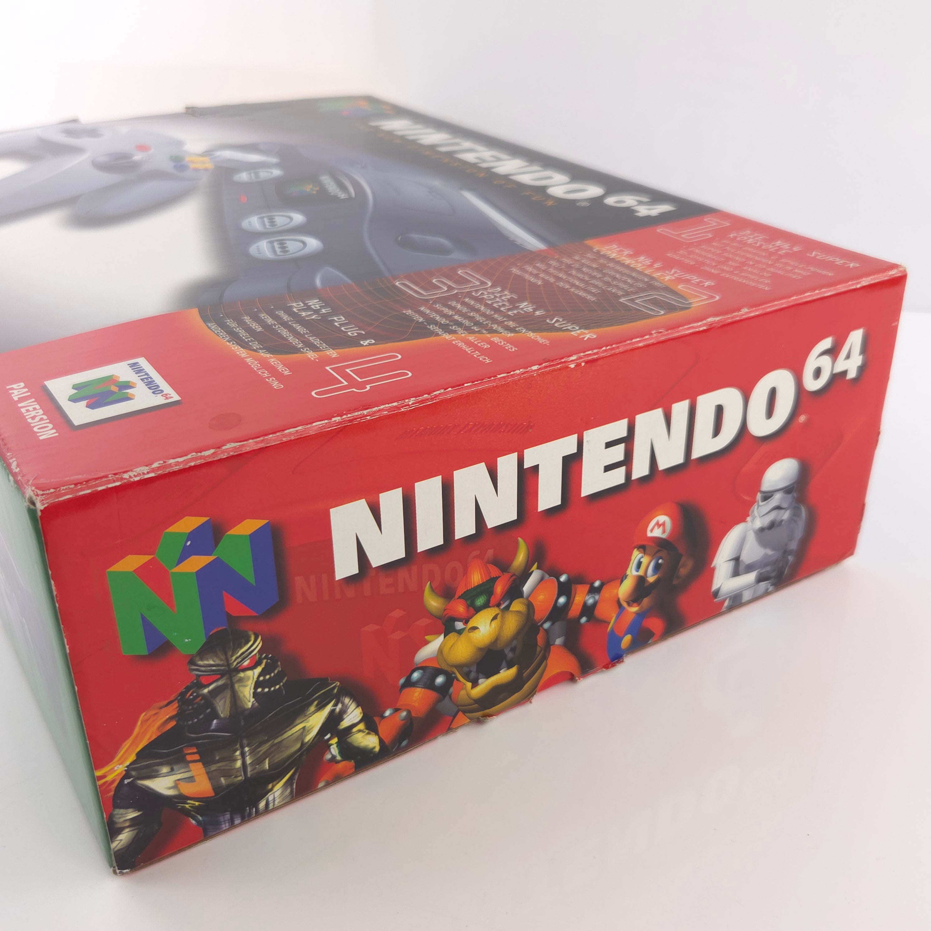 Nintendo 64 Konsole – The New Dimension of Fun (OVP PAL)
