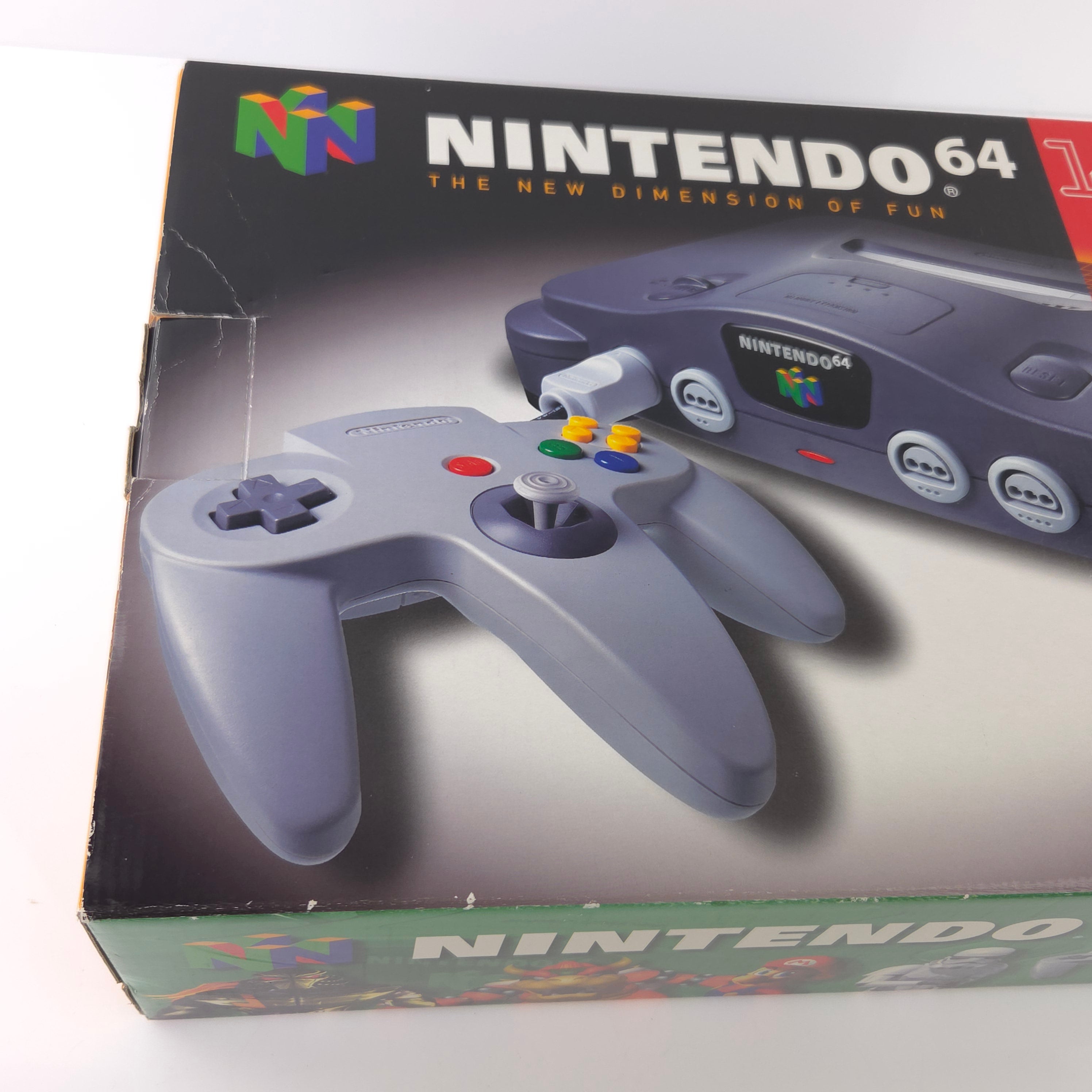 Nintendo 64 Konsole – The New Dimension of Fun (OVP PAL)