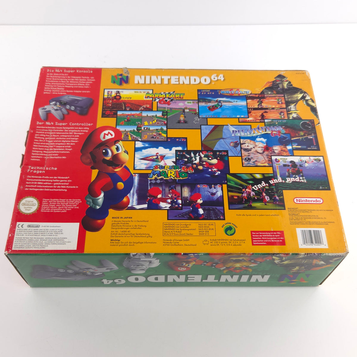 Nintendo 64 Konsole OVP PAL gebraucht