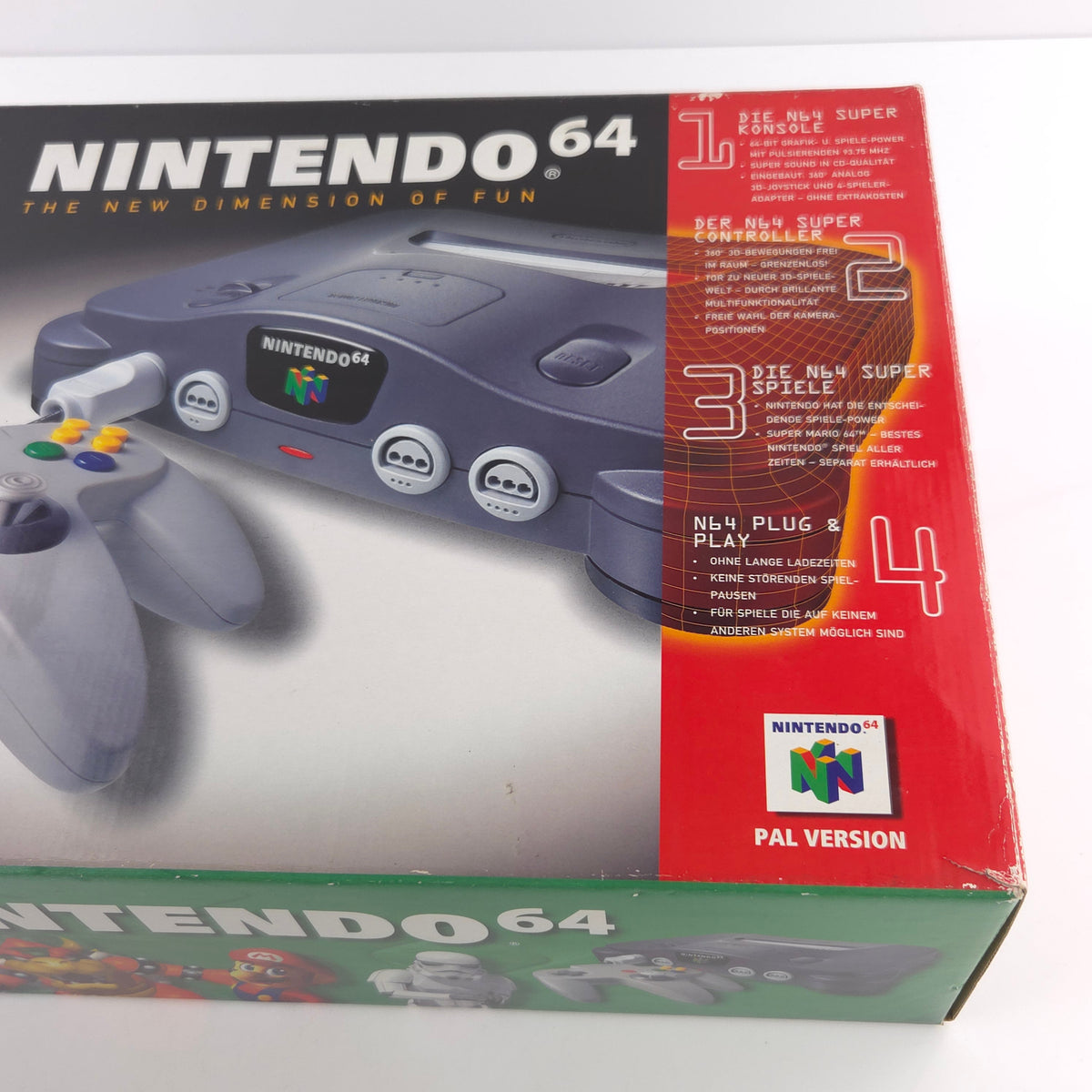 Nintendo 64 Konsole OVP PAL gebraucht