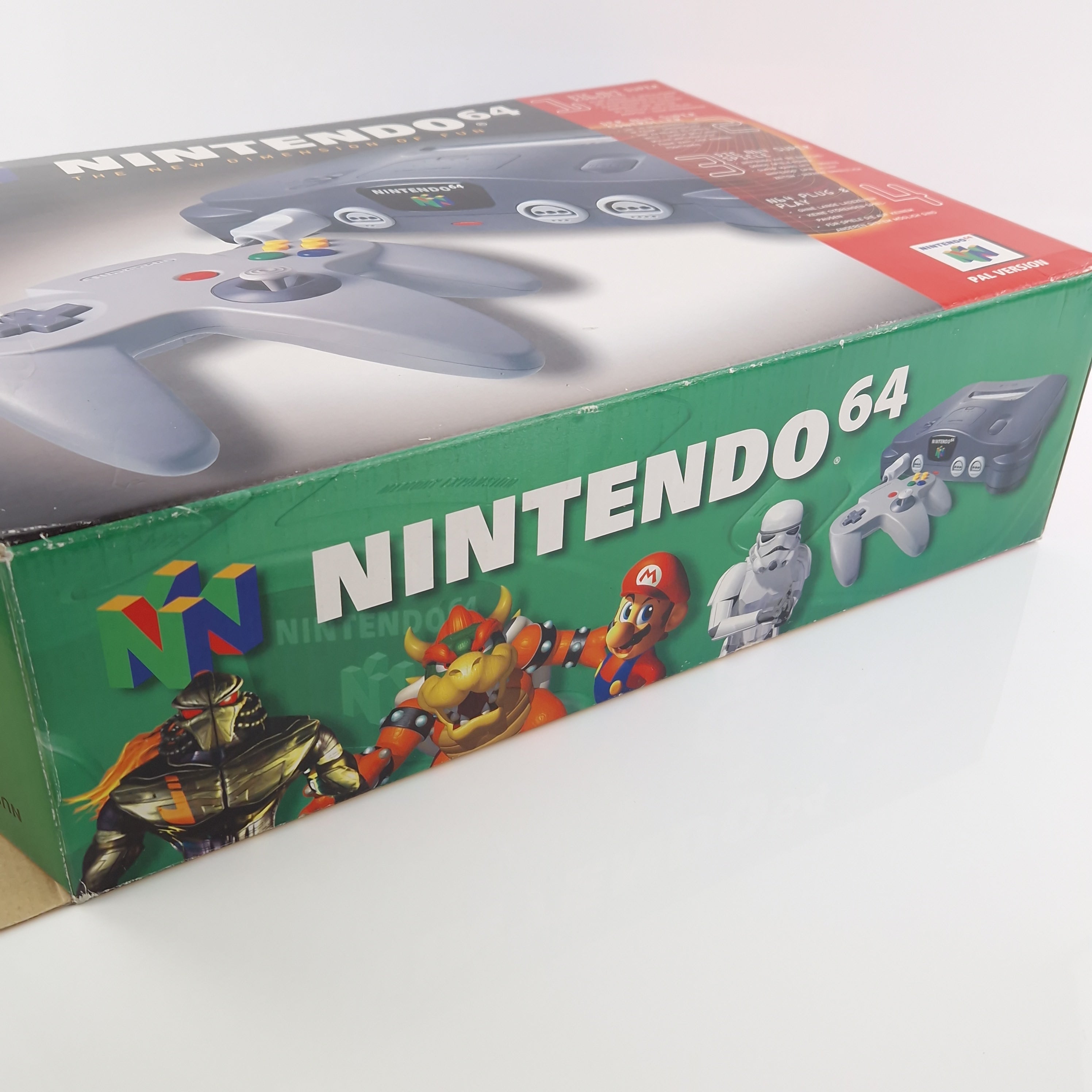 Nintendo 64 Konsole – The New Dimension of Fun OVP PAL