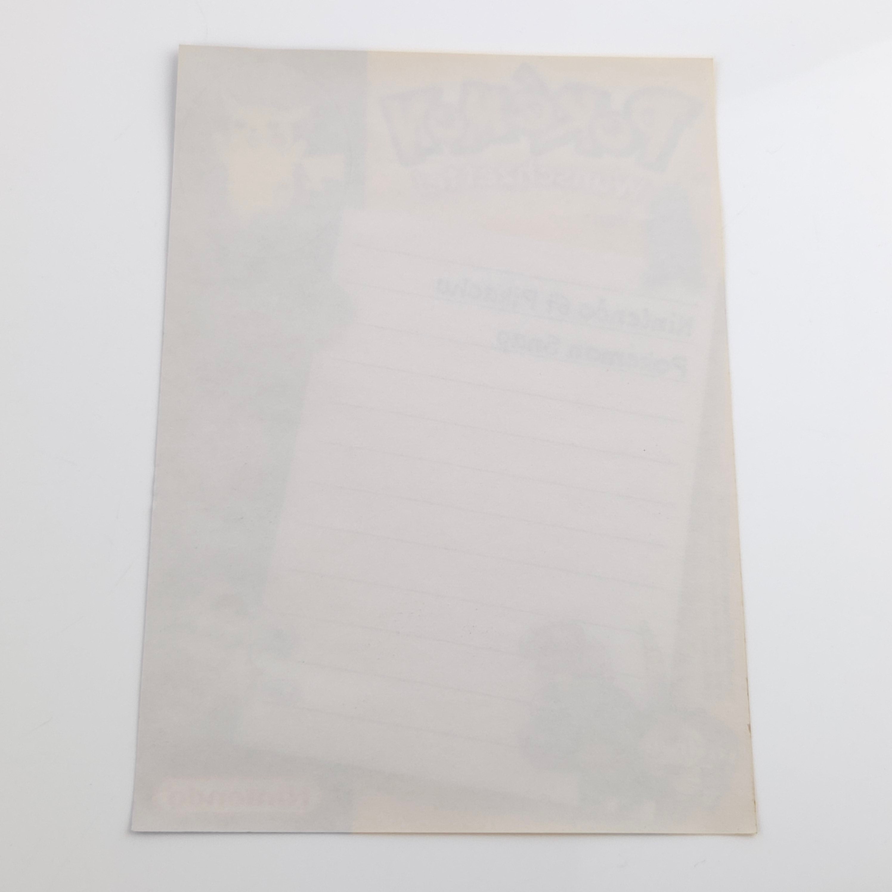 Nintendo 64 Promo Werbung Pokemon Wunschzettel Pikachu