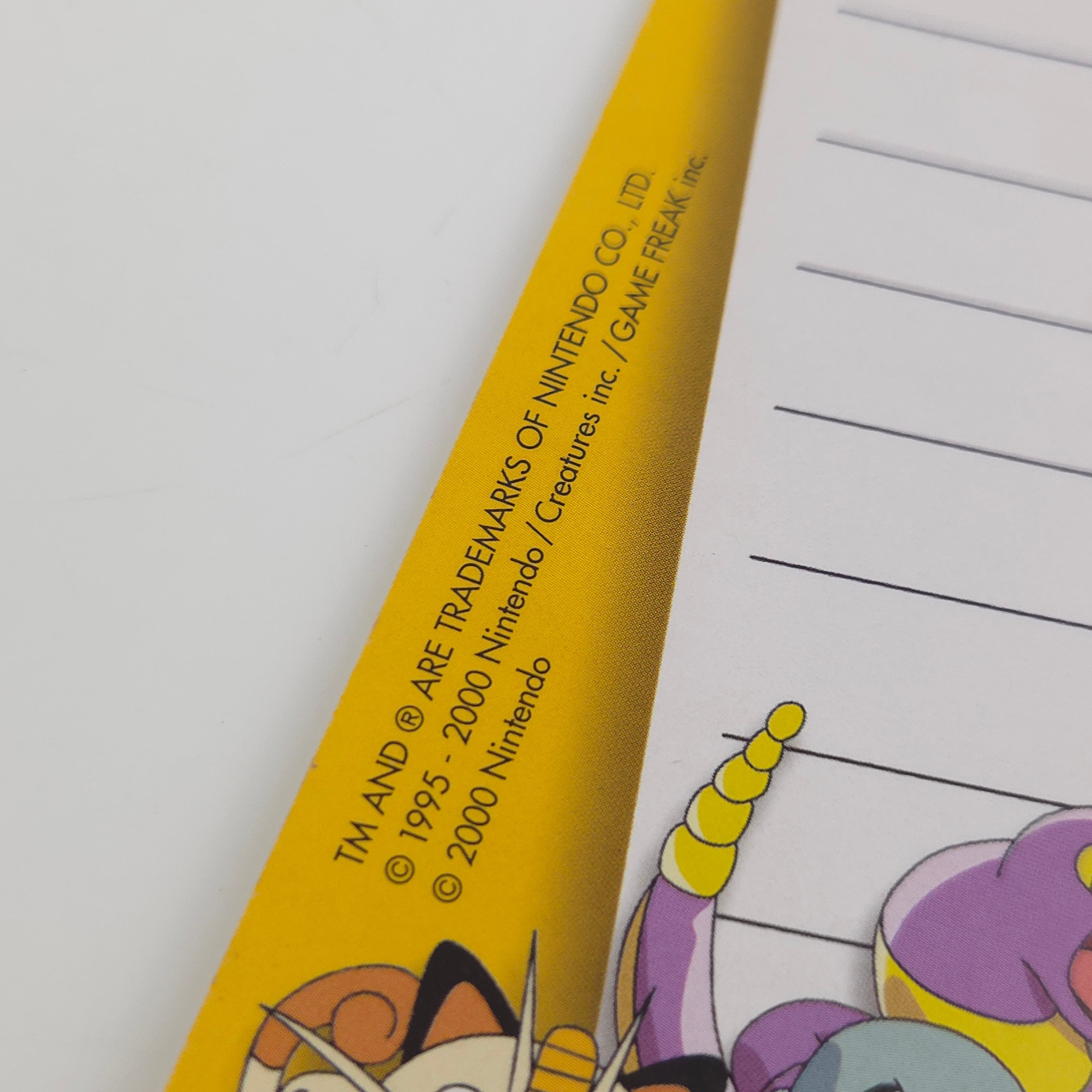 Nintendo 64 Promo Werbung Pokemon Wunschzettel Pikachu