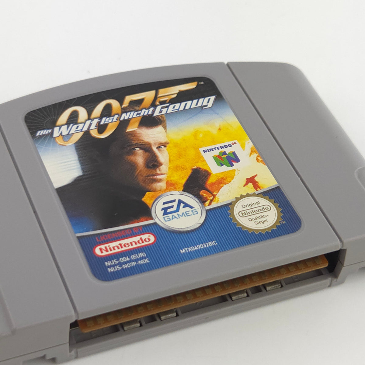Nintendo 64 Spiel 007 Die Welt ist nicht genug PAL