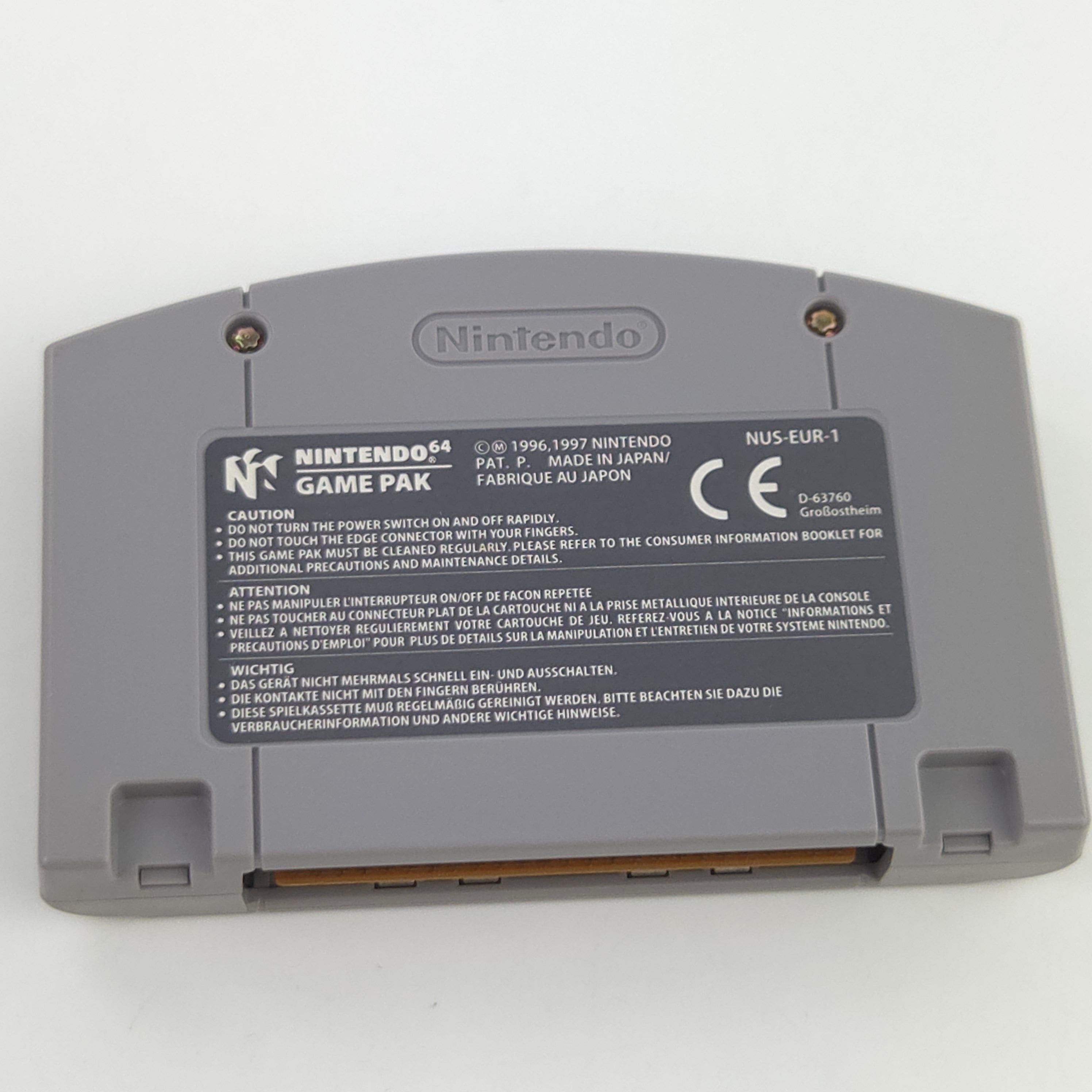 Nintendo 64 Spiel 007 Die Welt ist nicht genug PAL