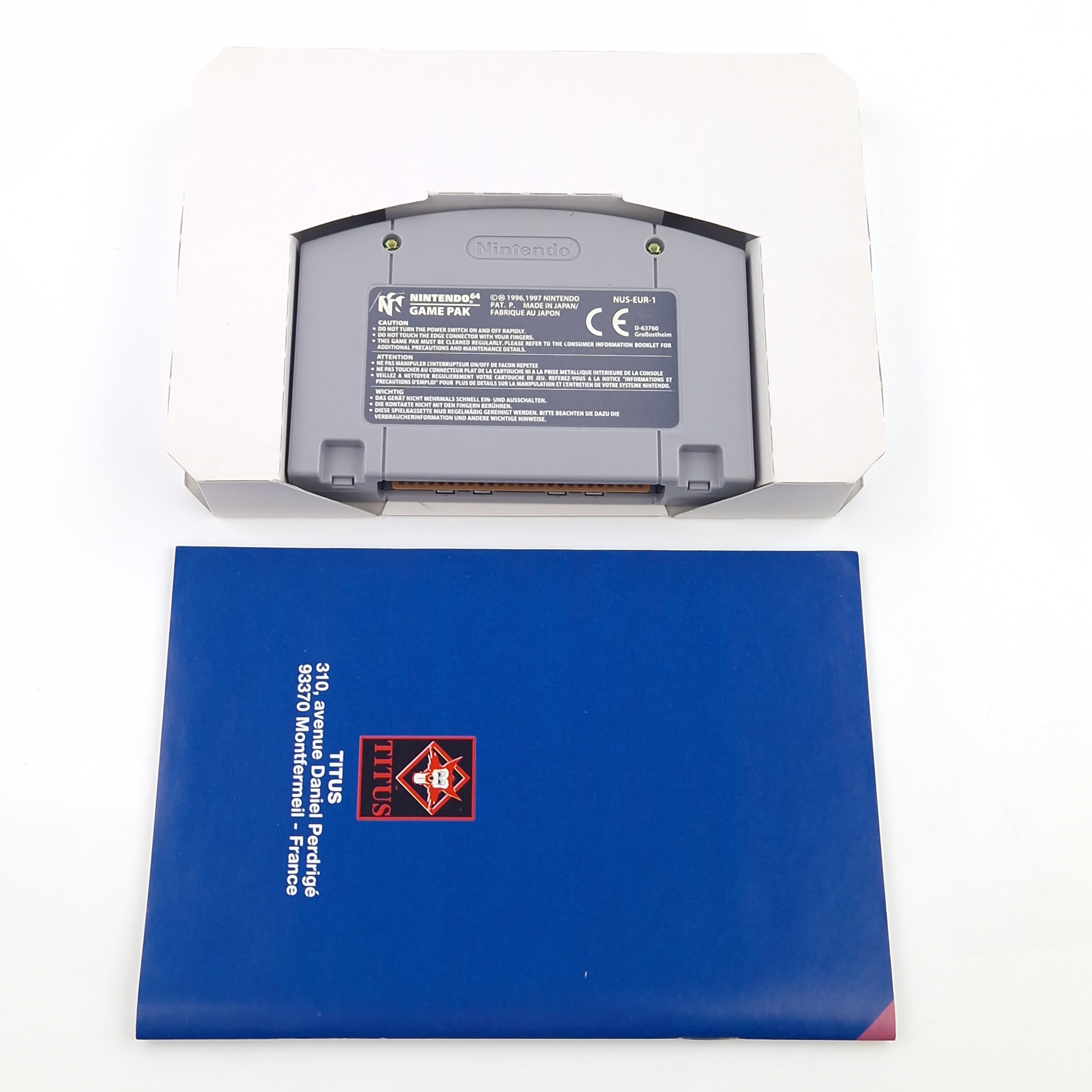 Nintendo 64 Spiel – Automobili Lamborghi (PAL OVP CIB)