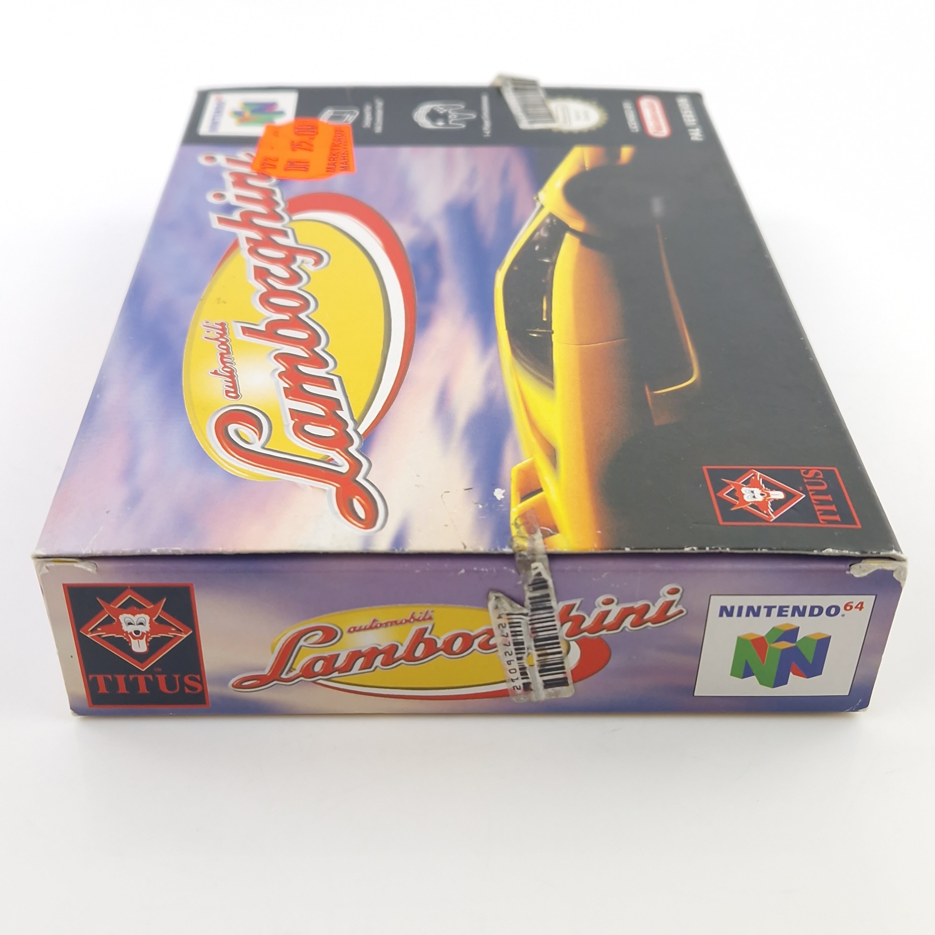 Nintendo 64 Spiel – Automobili Lamborghi (PAL OVP CIB)