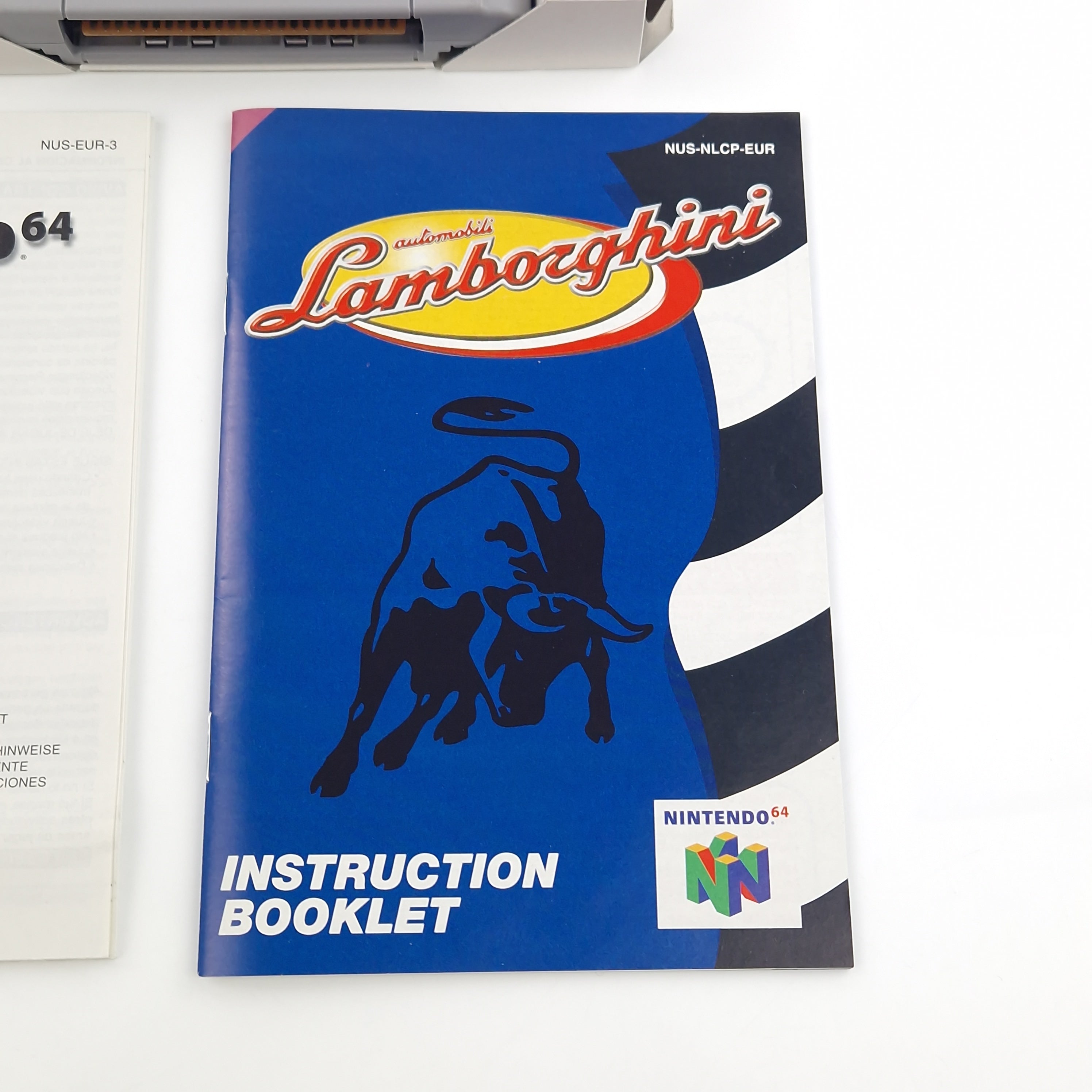 Nintendo 64 Spiel – Automobili Lamborghi (PAL OVP CIB)