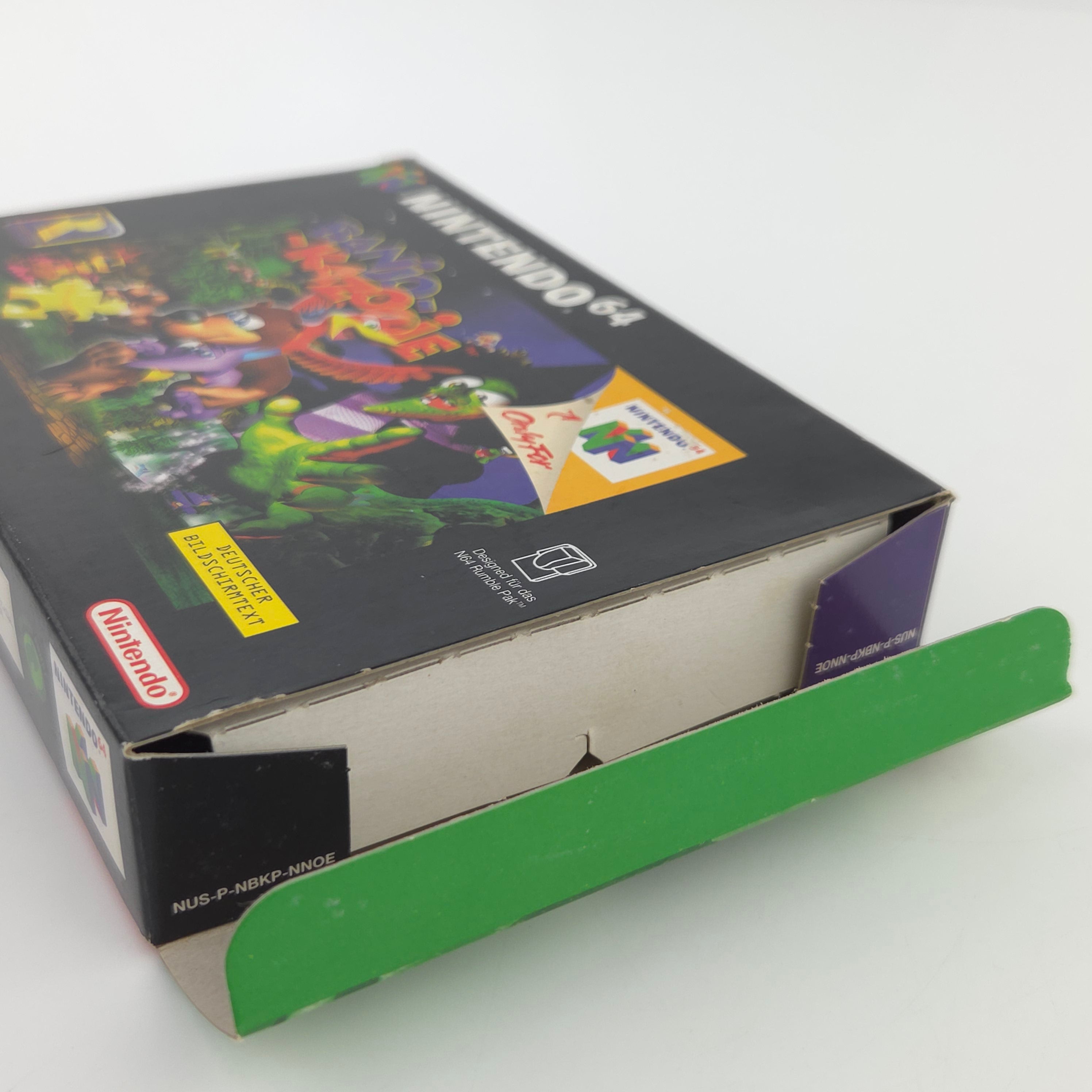 Nintendo 64 Spiel Banjo Kazooie N64 Modul Anleitung OVP
