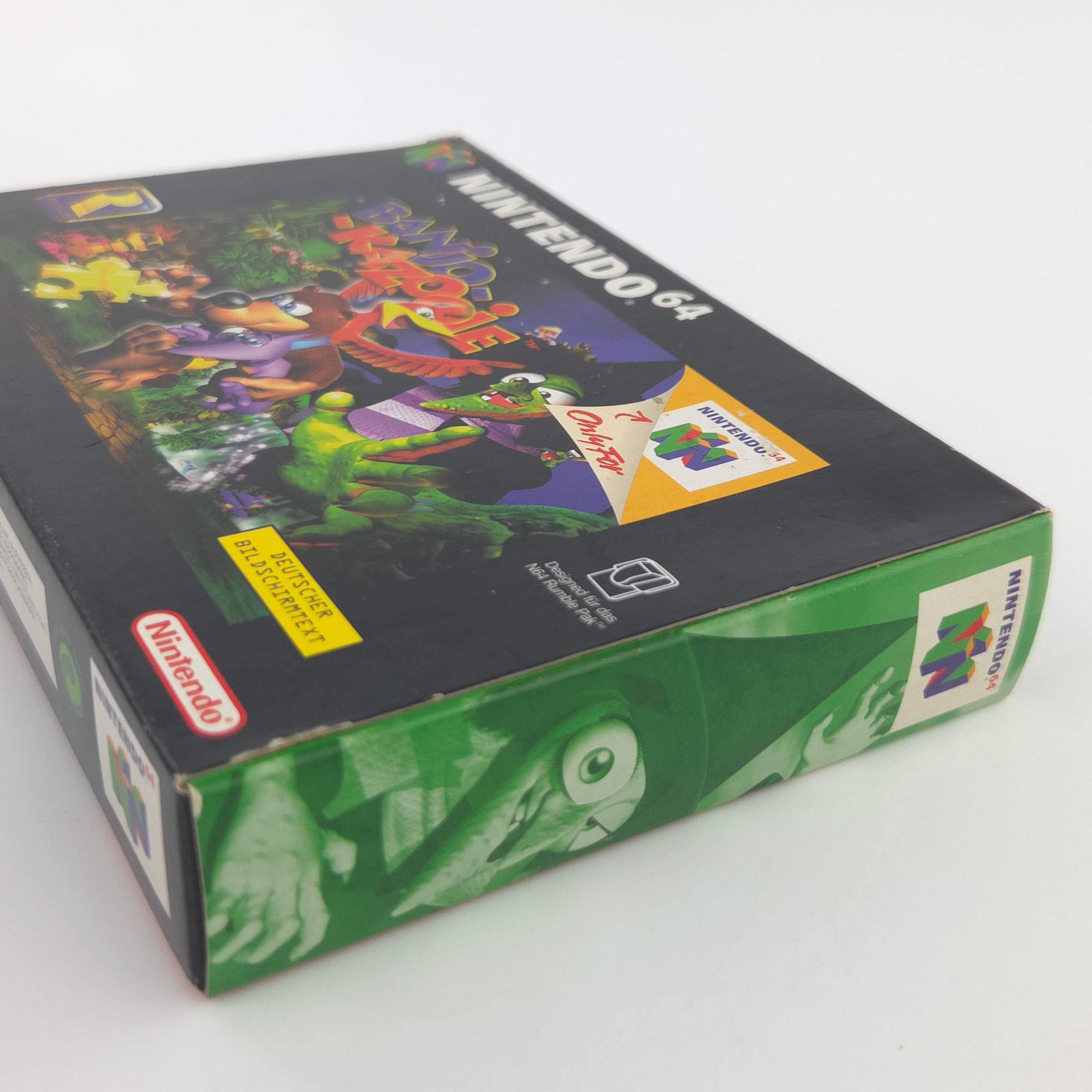 Nintendo 64 Spiel Banjo Kazooie N64 Modul Anleitung OVP