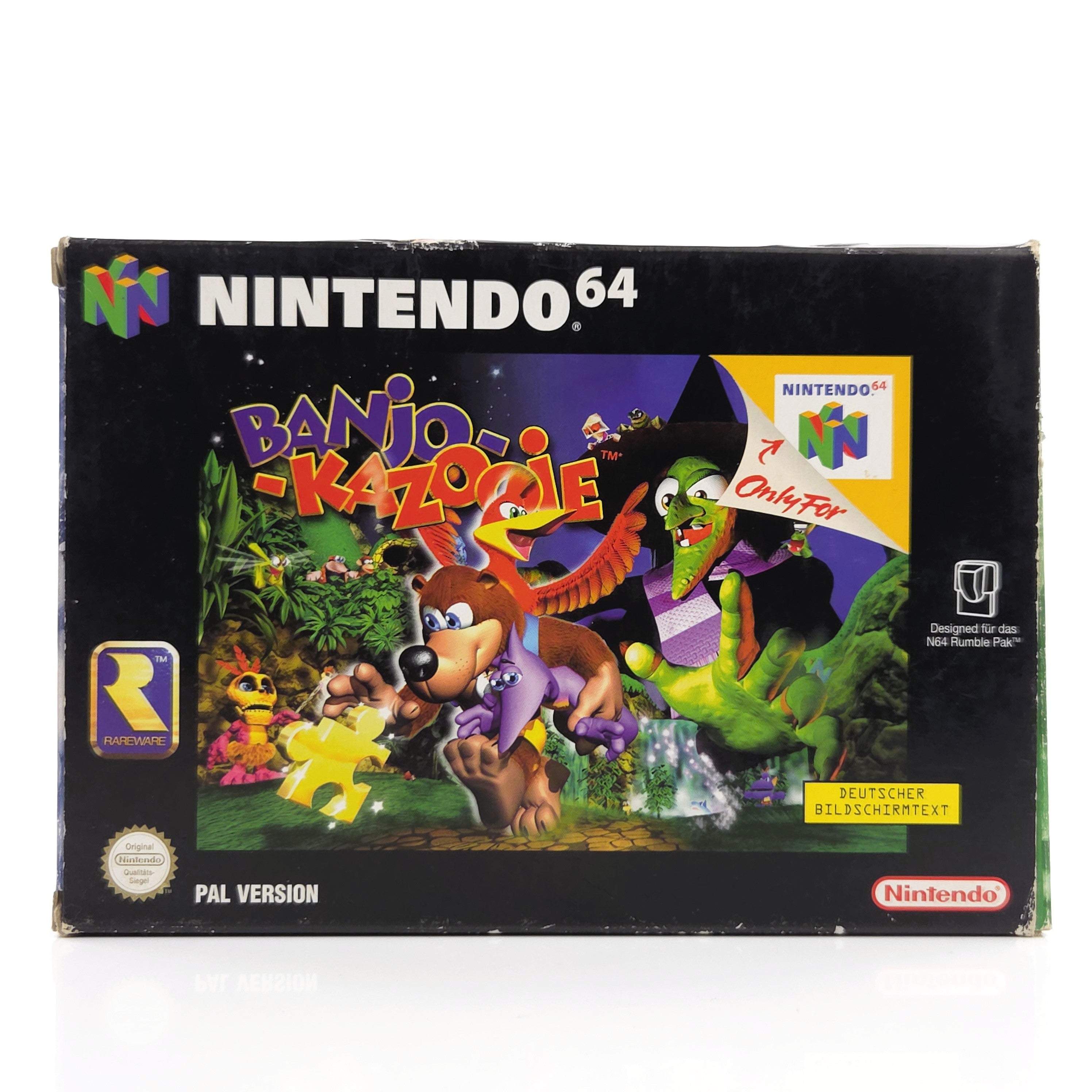 Nintendo 64 Spiel – Banjo Kazooie (OVP PAL)