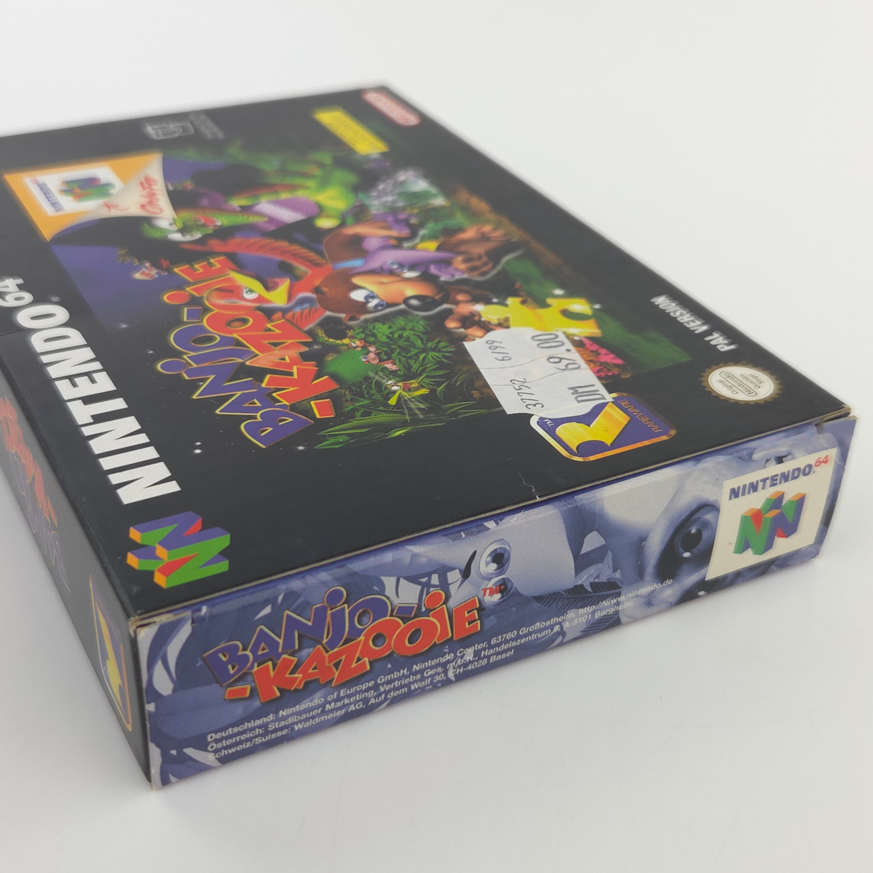 Nintendo 64 Spiel Banjo-Kazooie Berater Modul OVP PAL DE