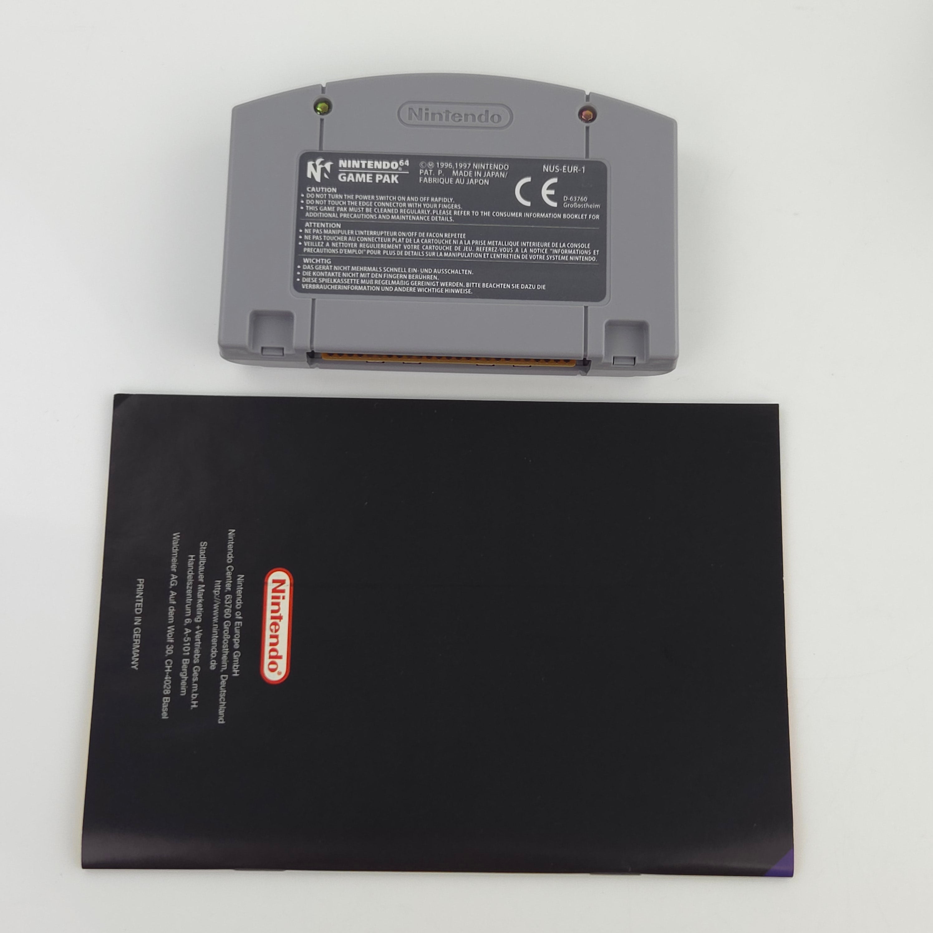 Nintendo 64 Spiel Banjo-Kazooie Berater Modul OVP PAL DE