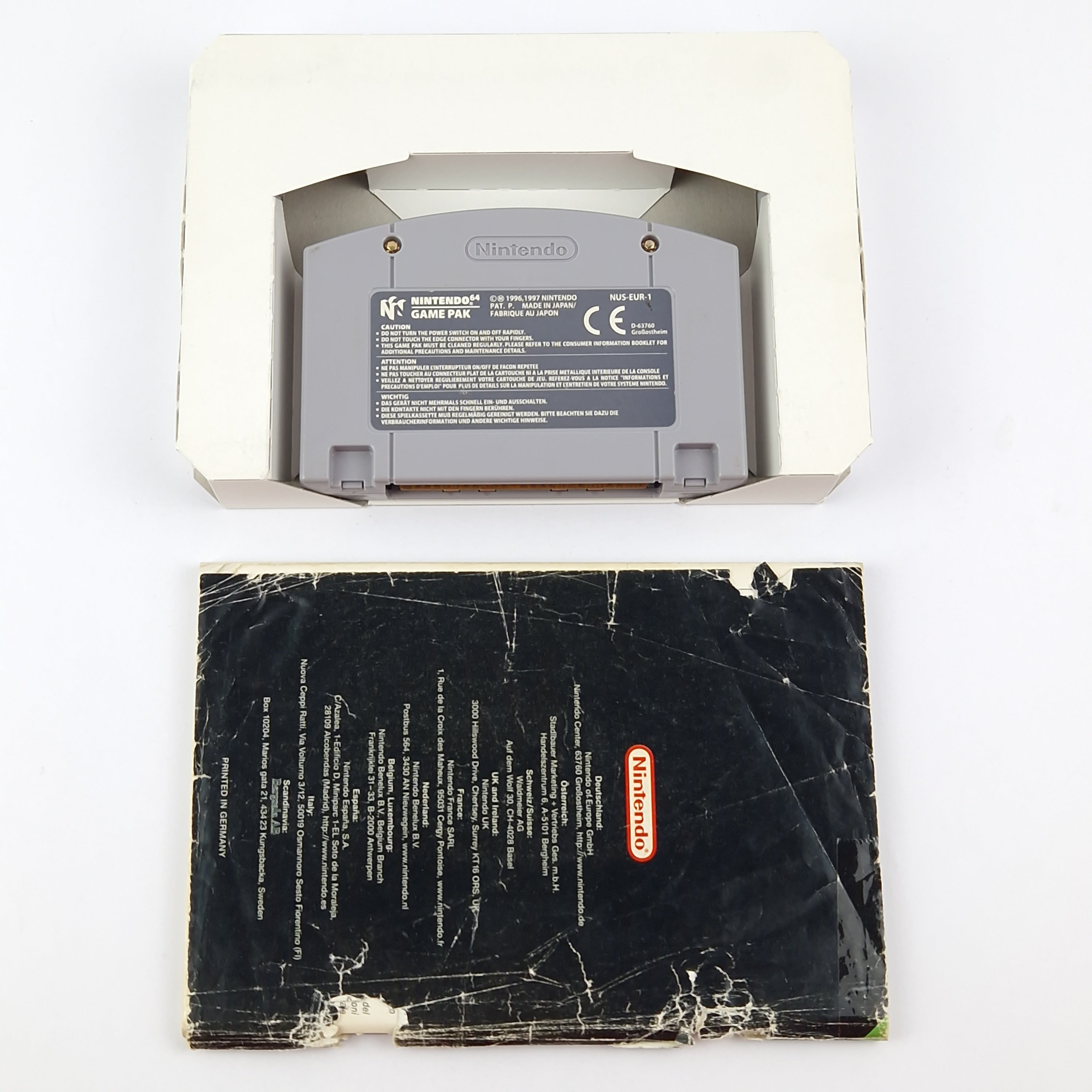 Nintendo 64 Spiel – Banjo Tooie Modul Anleitung OVP PAL