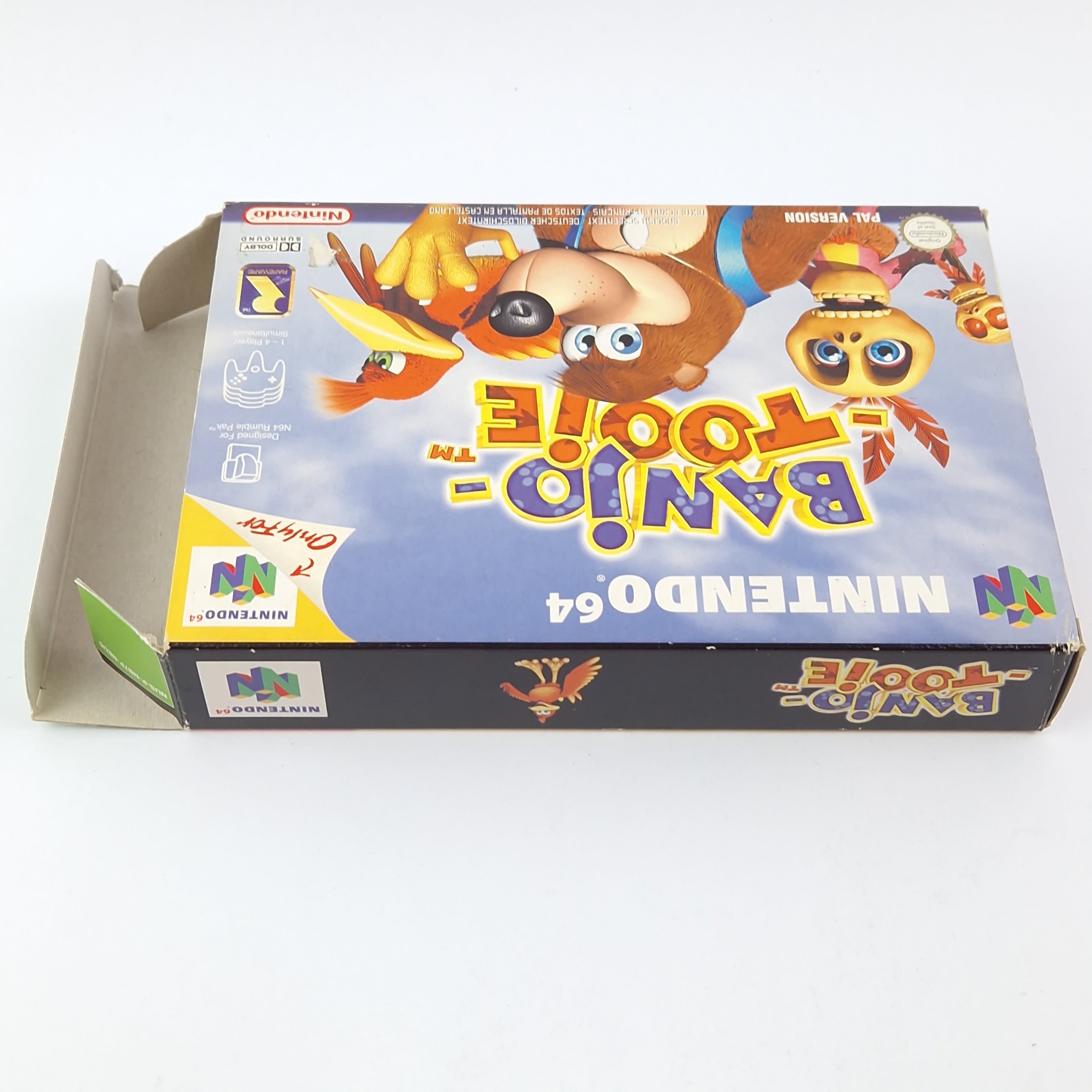 Nintendo 64 Spiel – Banjo Tooie Modul Anleitung OVP PAL