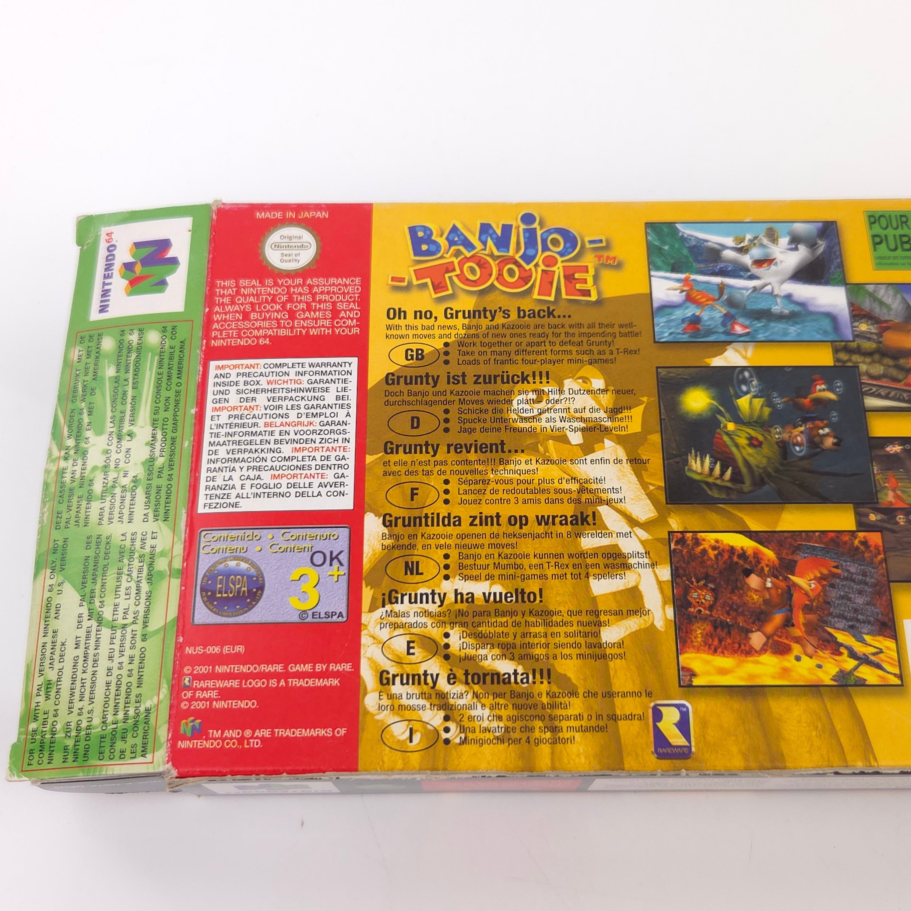 Nintendo 64 Spiel – Banjo-Tooie (OVP PAL)