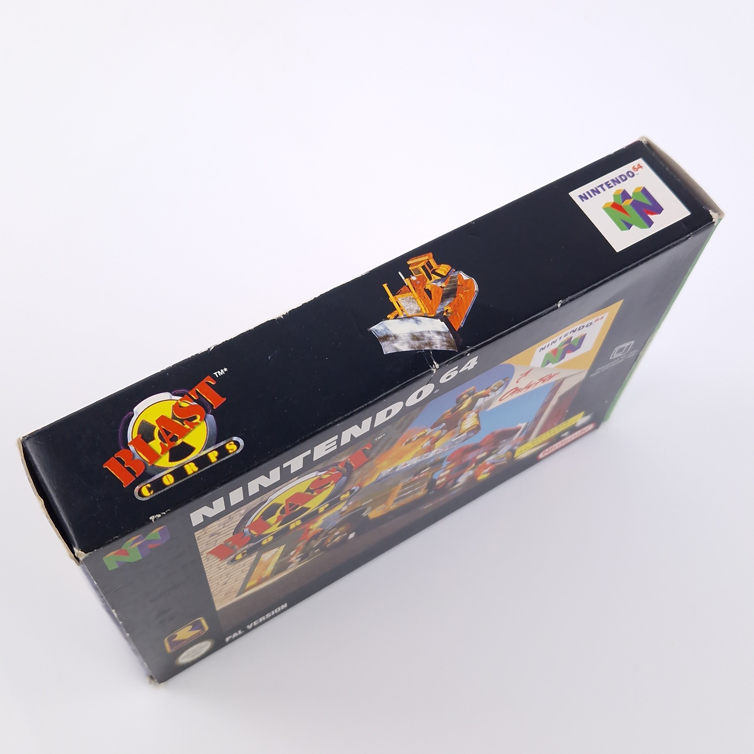 Nintendo 64 Spiel – Blast Corps Modul Anleitung OVP PAL