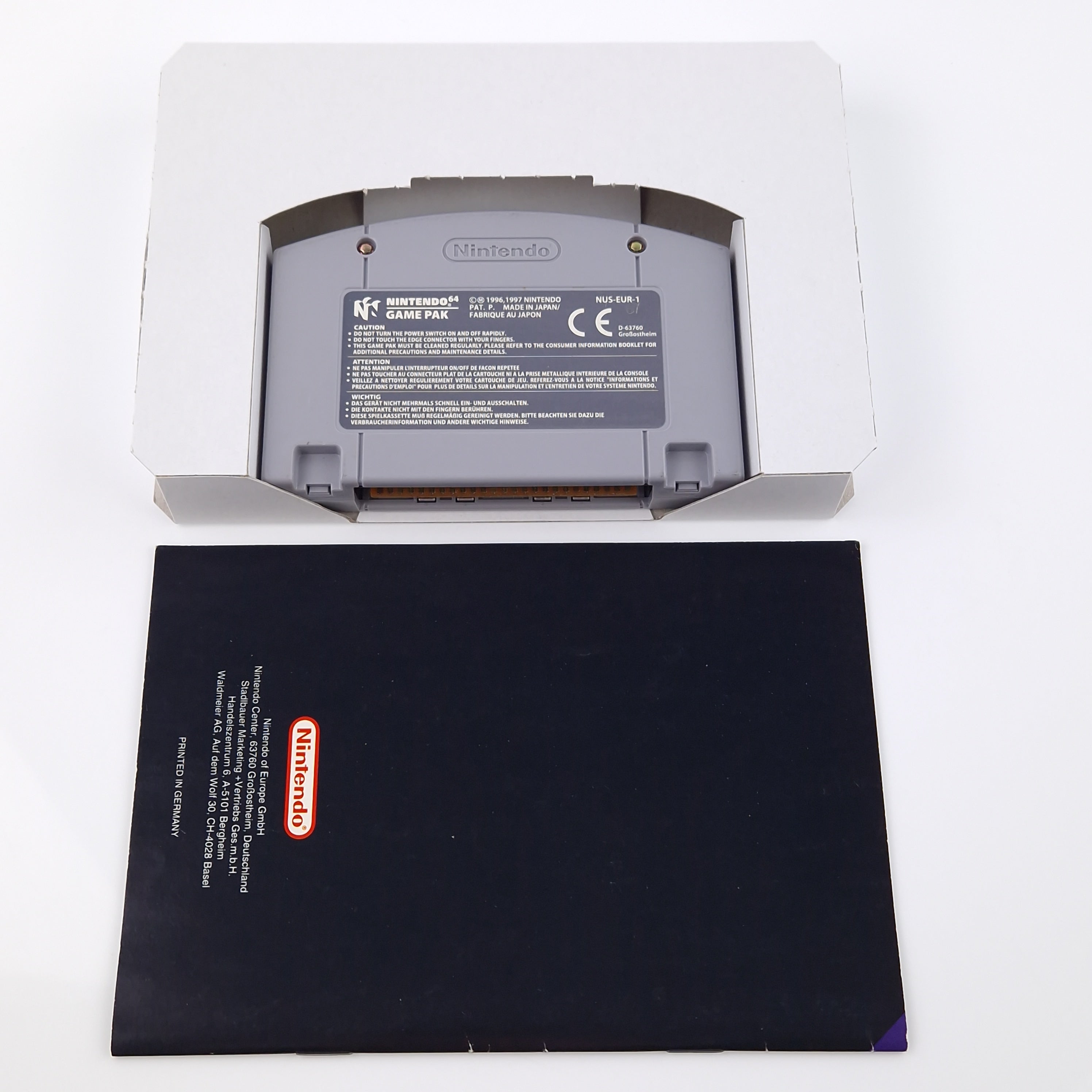 Nintendo 64 Spiel – Blast Corps Modul Anleitung OVP PAL