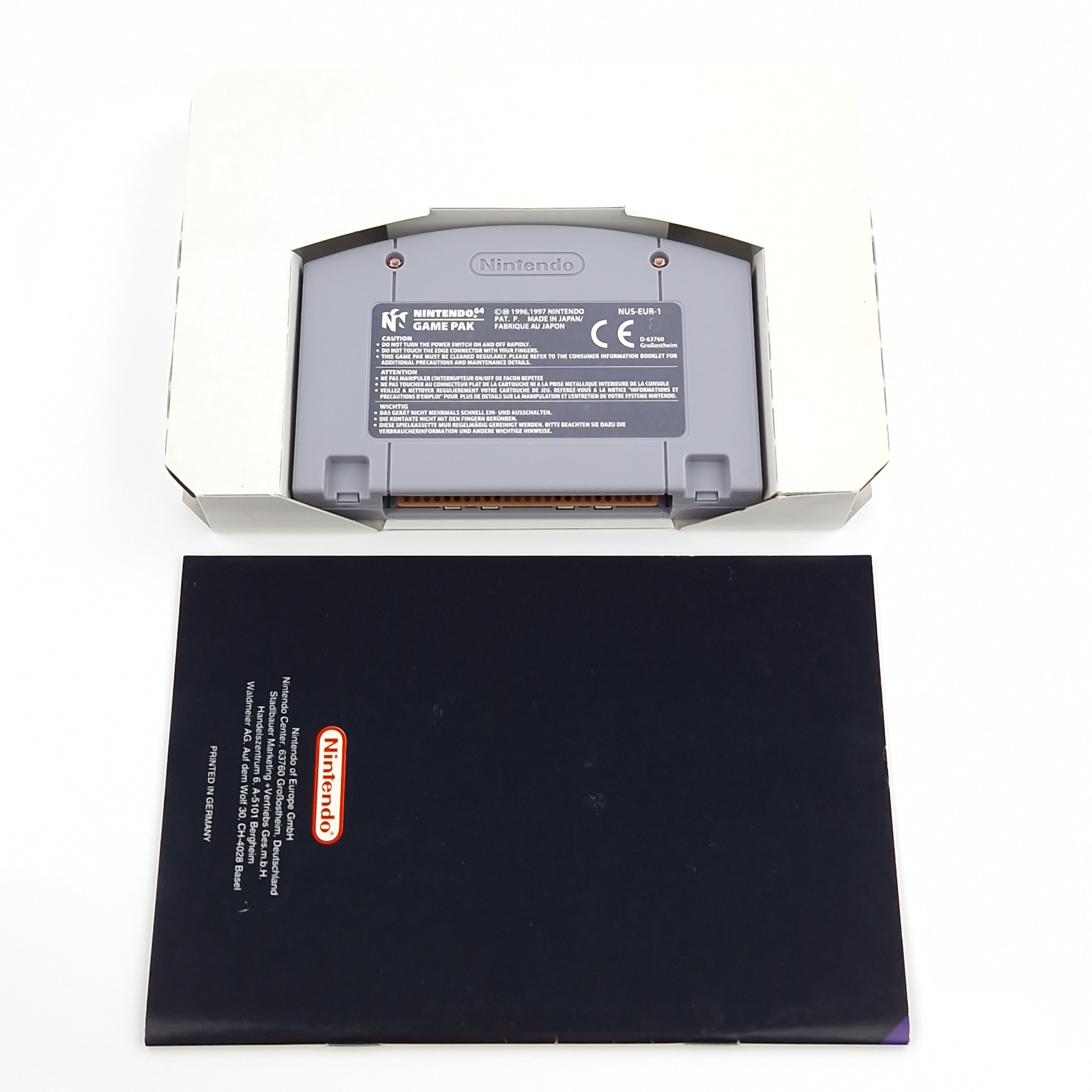 Nintendo 64 Spiel – Blast Corps OVP PAL NNOE CIB