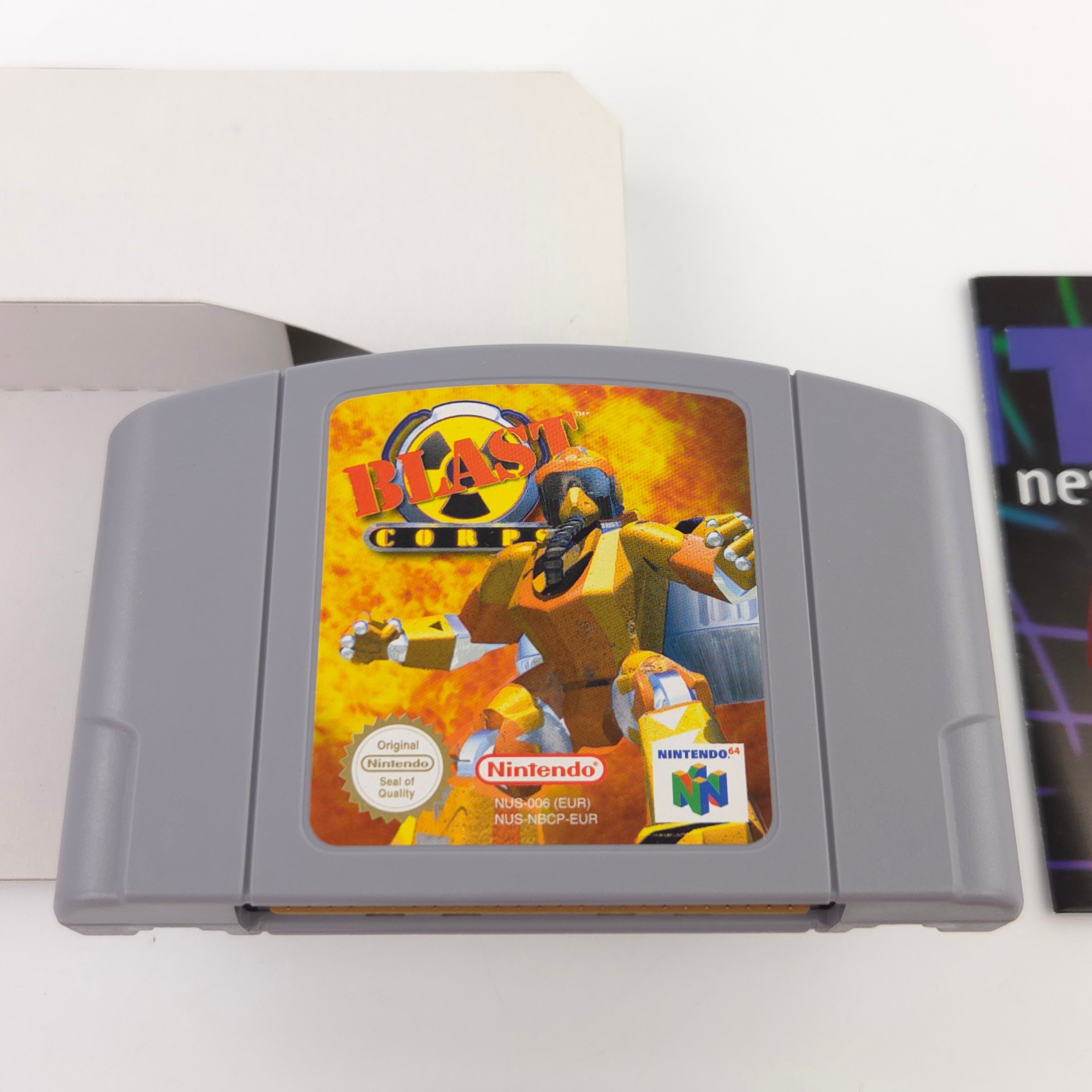 Nintendo 64 Spiel – Blast Corps (N64 OVP PAL)