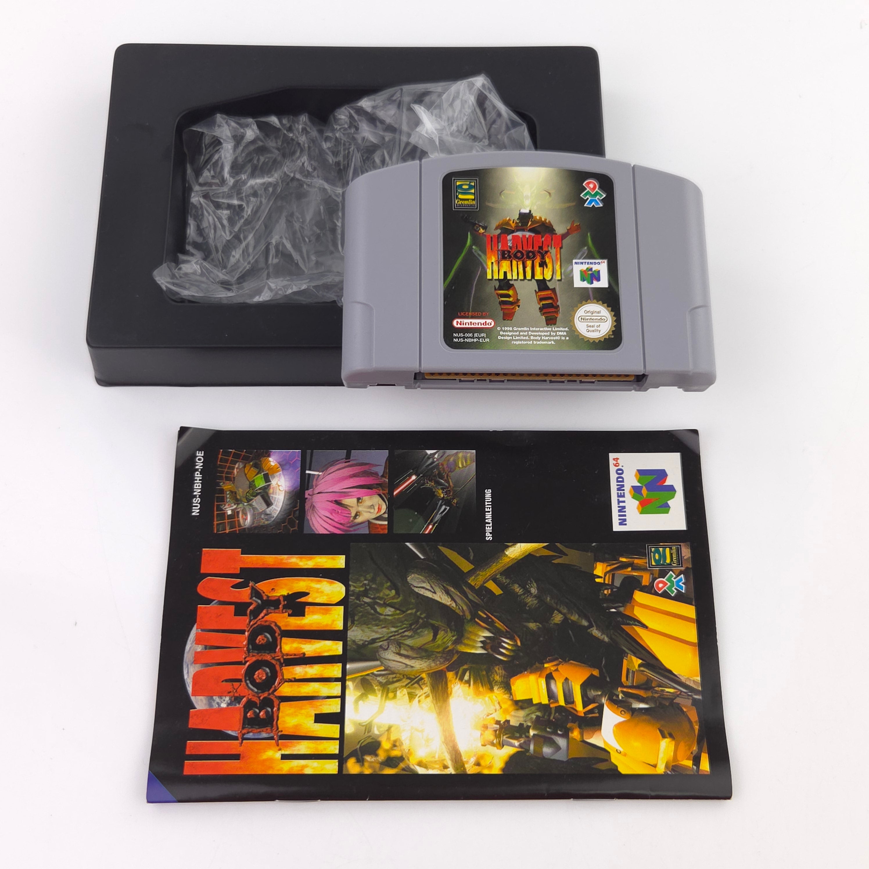 Nintendo 64 Spiel – Body Harvest (OVP PAL)