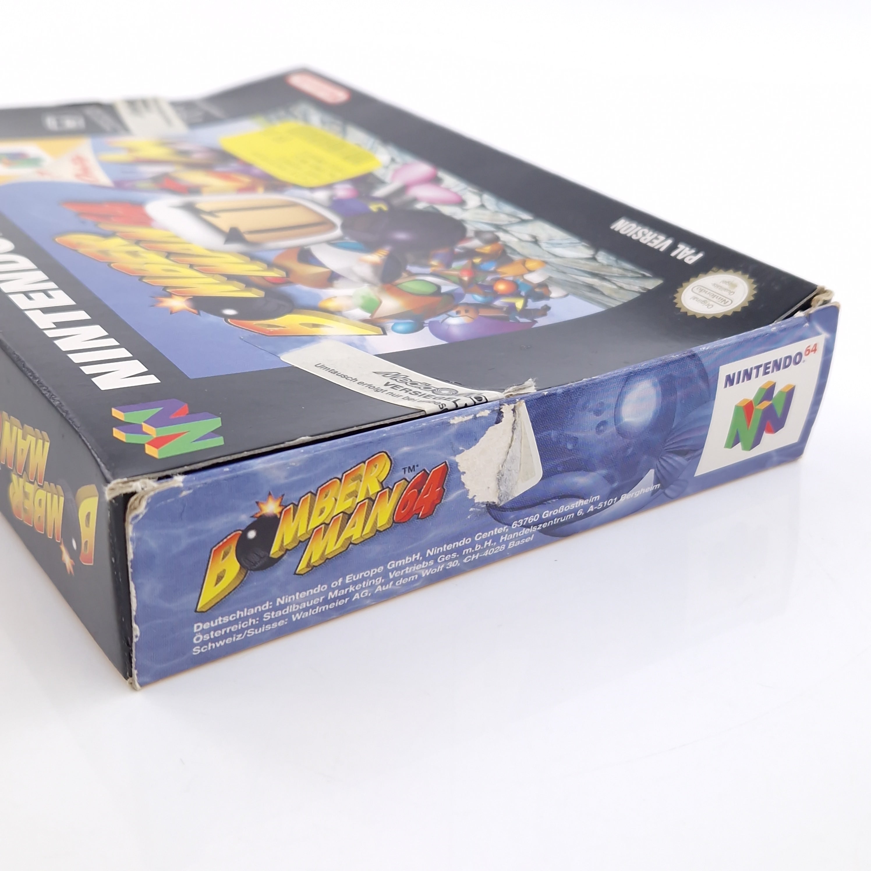 Nintendo 64 Spiel – Bomber Man 64 Modul OVP PAL NNOE