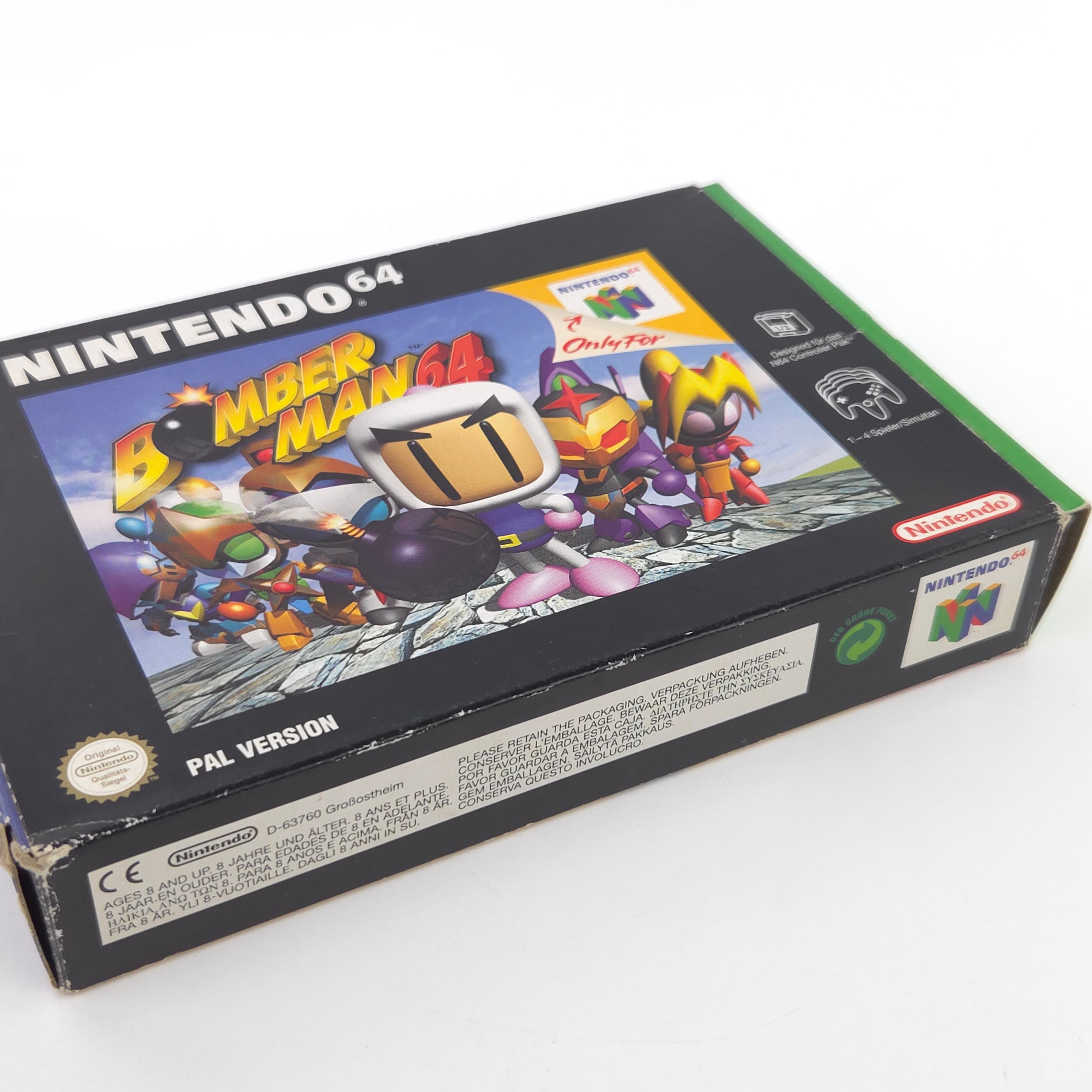 Nintendo 64 Spiel – Bomberman 64 (OVP PAL)