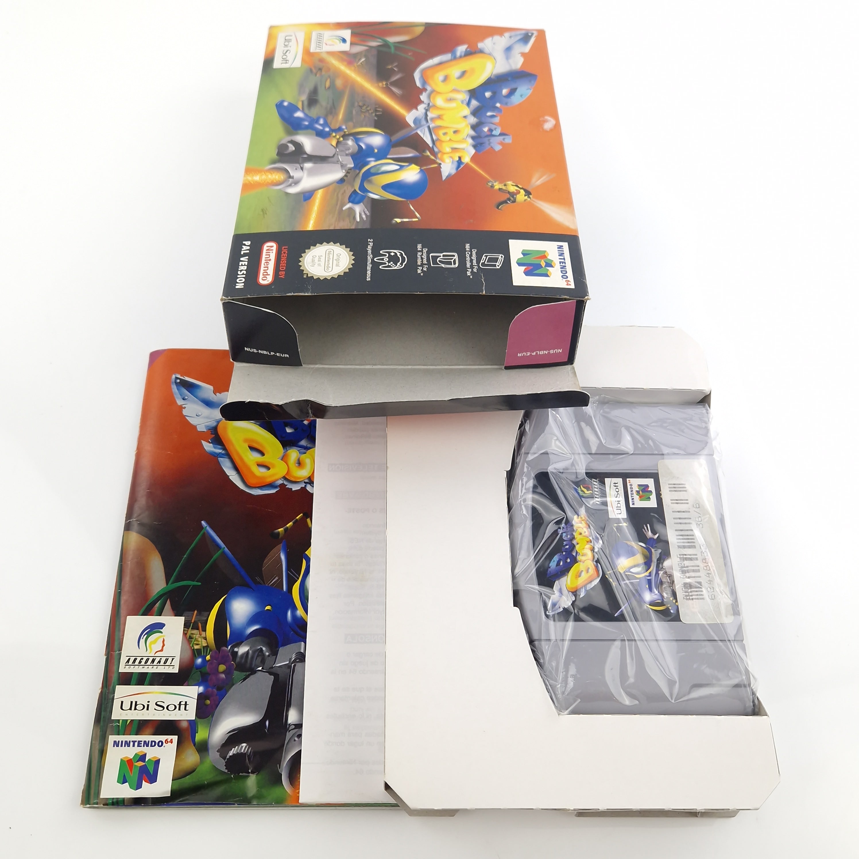 Nintendo 64 Spiel – Buck Bumble (N64 PAL EUR OVP)