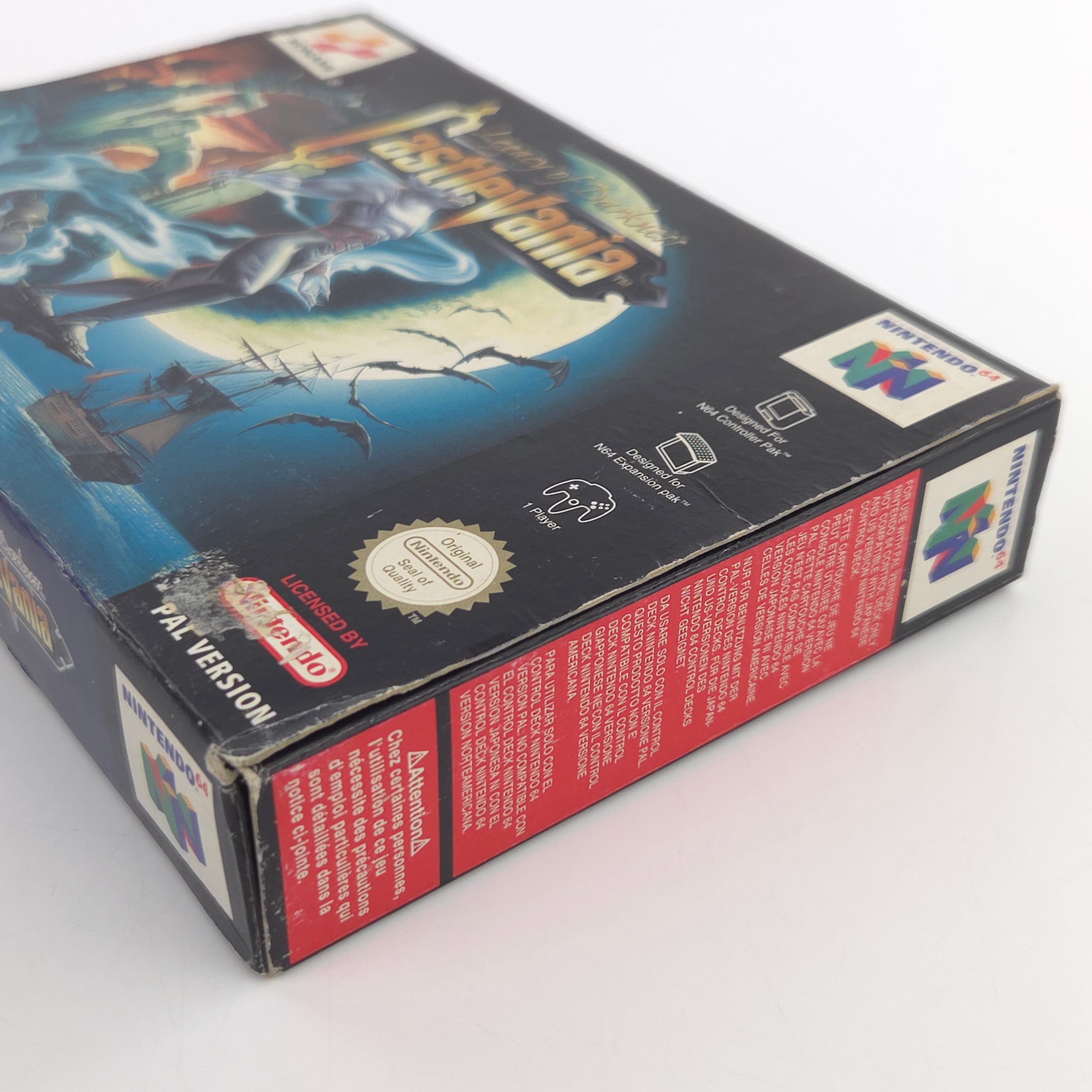 Nintendo 64 Spiel Castlevania Legacy of Darkness N64 OVP CIB PAL EUR