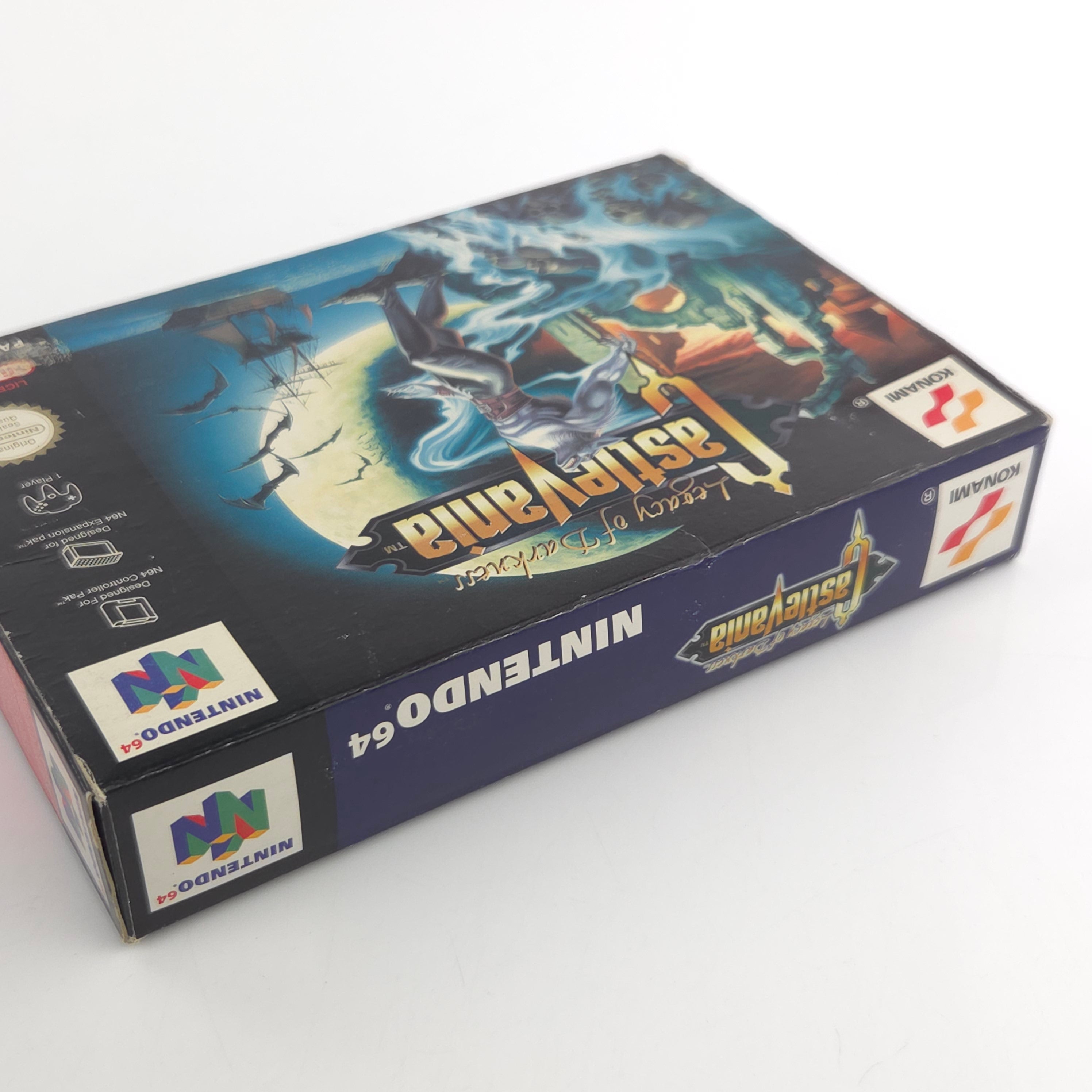 Nintendo 64 Spiel Castlevania Legacy of Darkness N64 OVP CIB PAL EUR