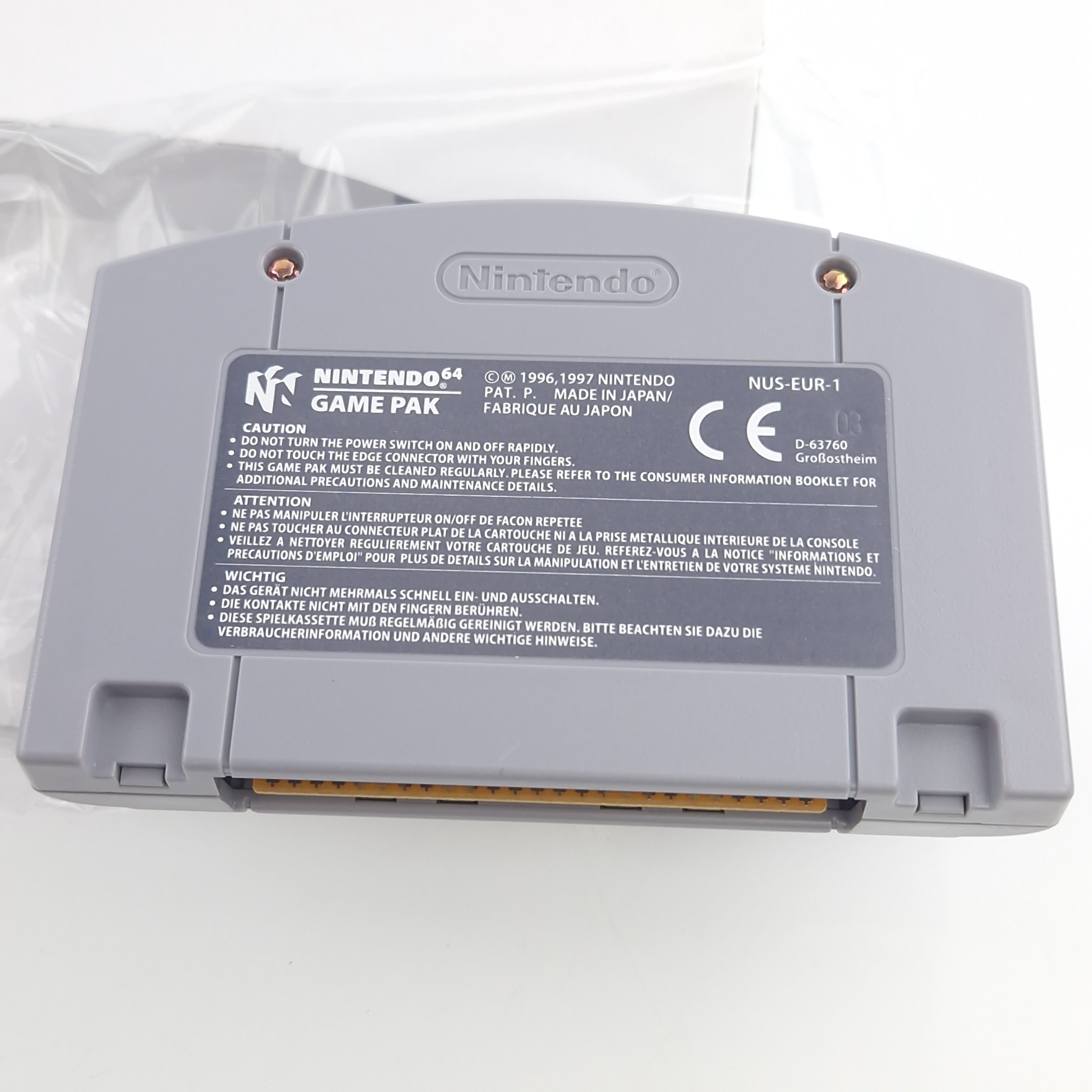 Nintendo 64 Spiel – Castlevania Modul OVP PAL EUR-1