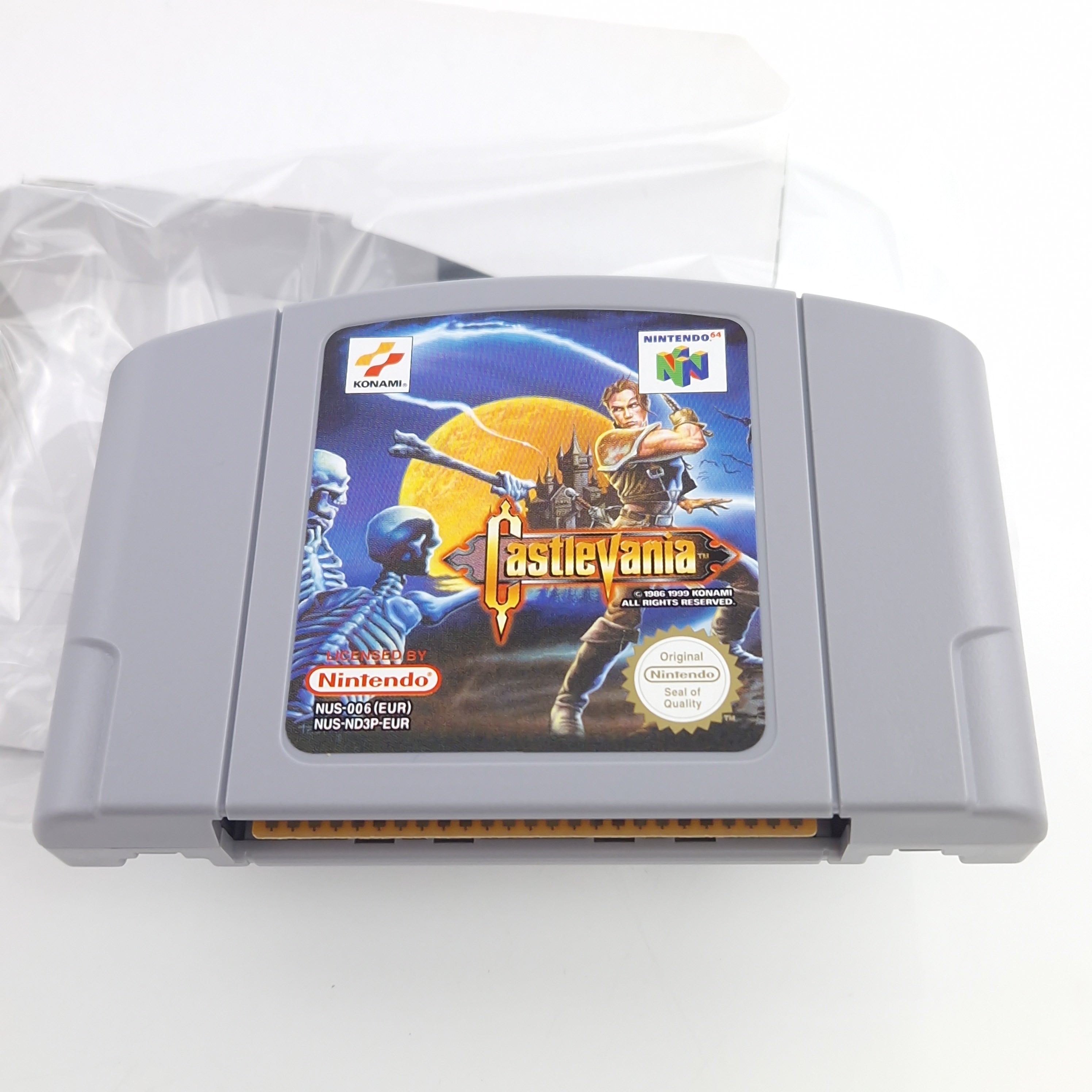 Nintendo 64 Spiel – Castlevania Modul OVP PAL EUR-1