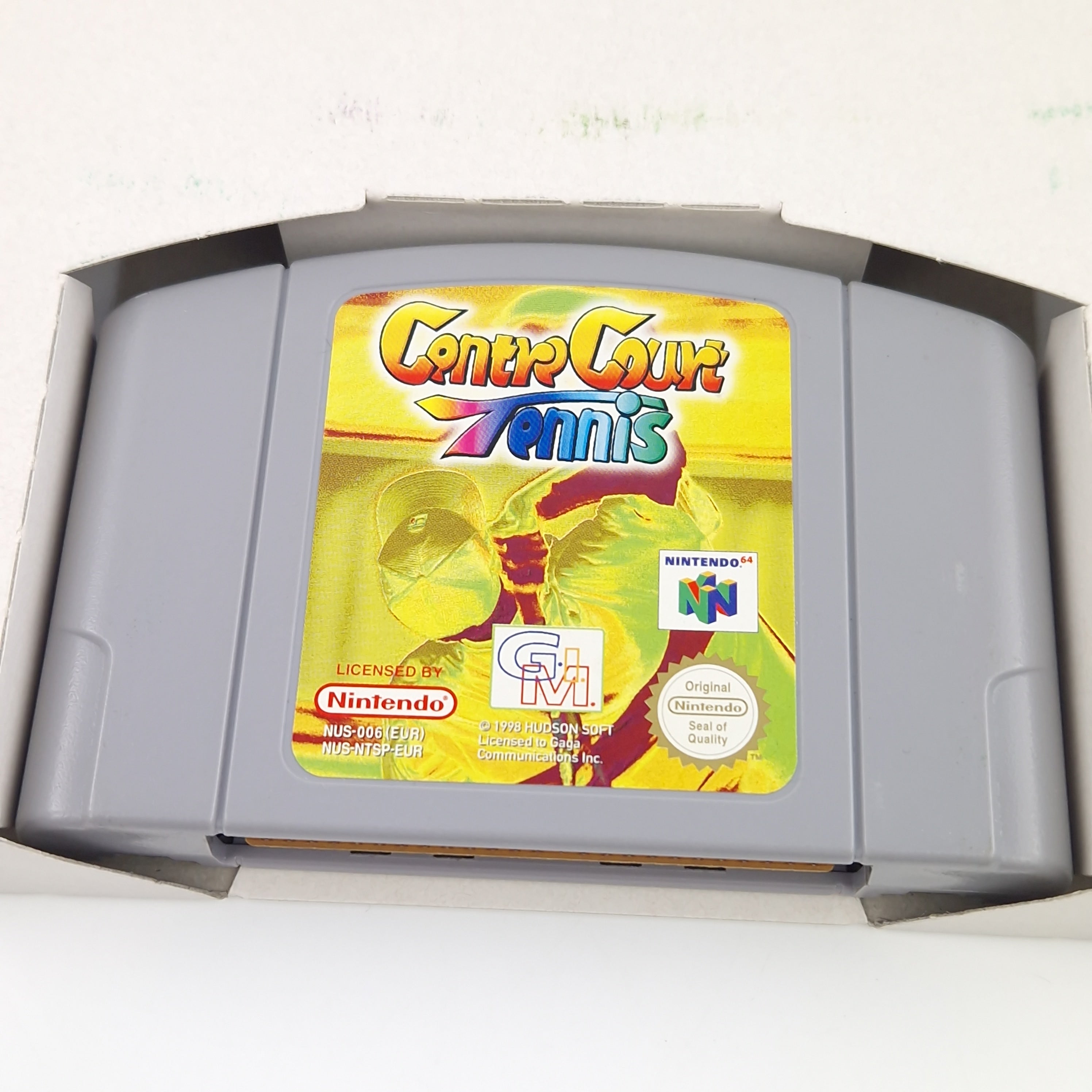 Nintendo 64 Spiel – Centre Court Tennis (N64 PAL OVP)