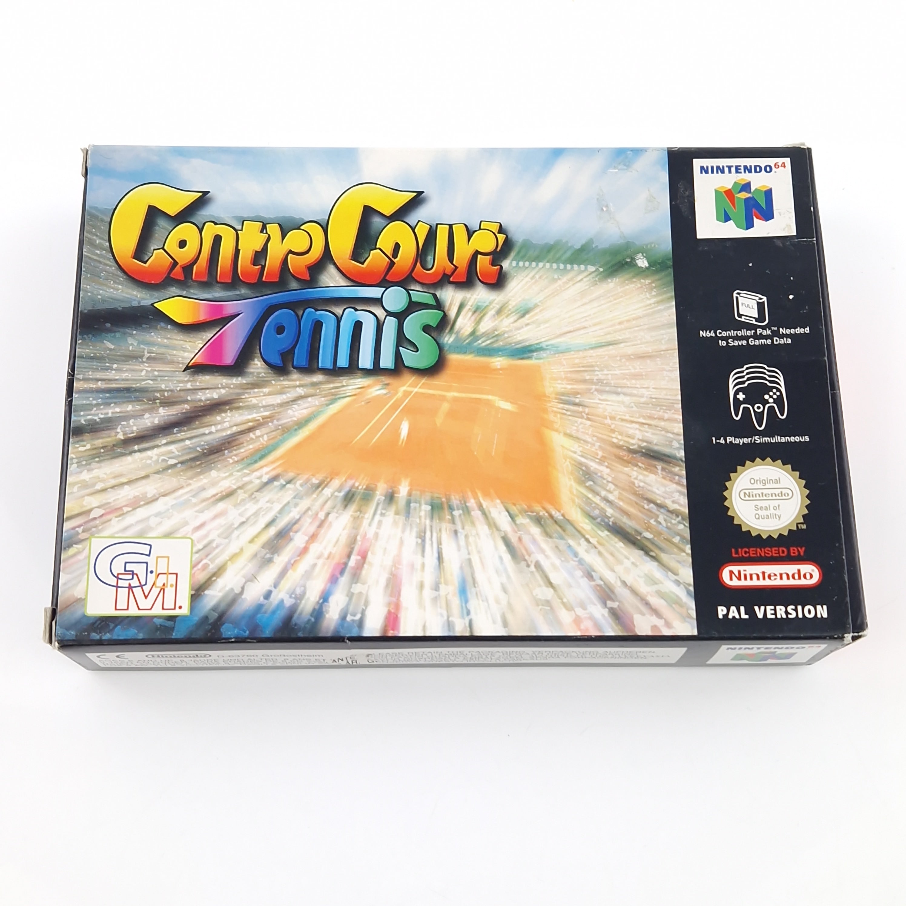 Nintendo 64 Spiel – Centre Court Tennis (N64 PAL OVP)