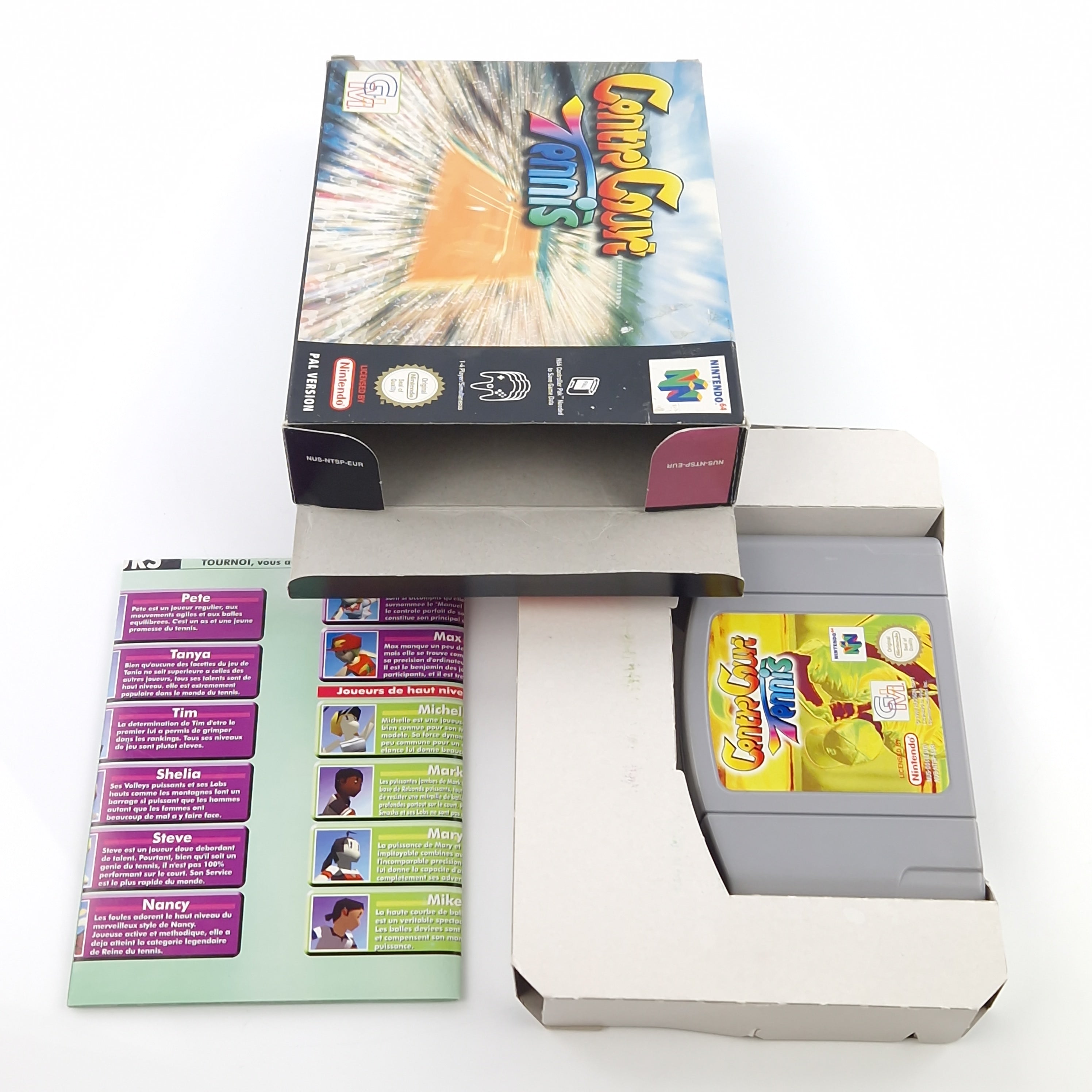 Nintendo 64 Spiel – Centre Court Tennis (N64 PAL OVP)