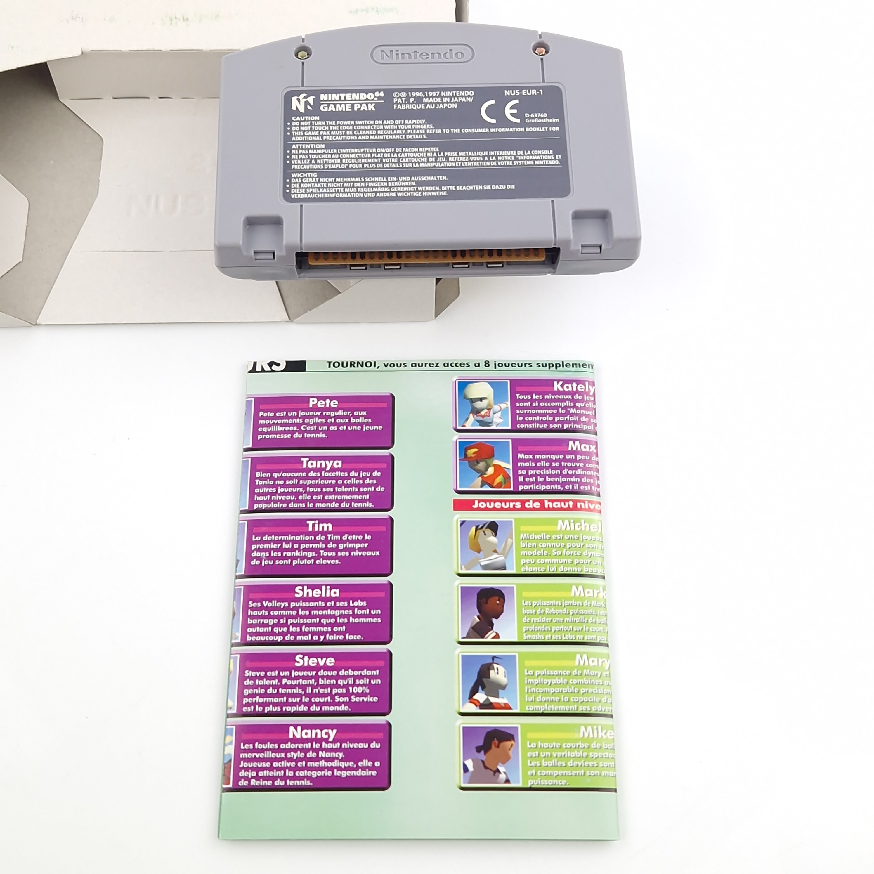 Nintendo 64 Spiel – Centre Court Tennis (N64 PAL OVP)