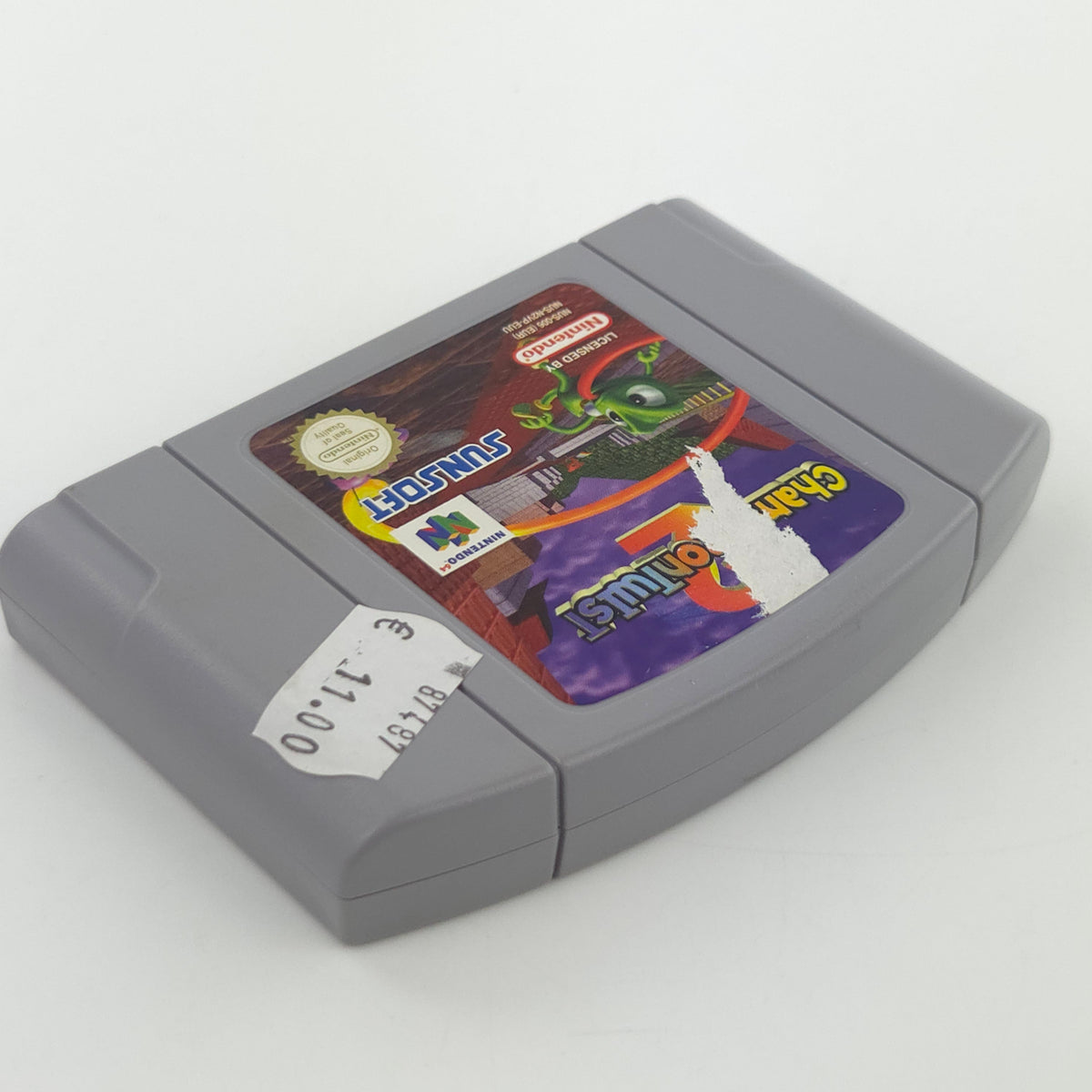 Nintendo 64 Spiel Chameleon Twist 2 Modul PAL EUR