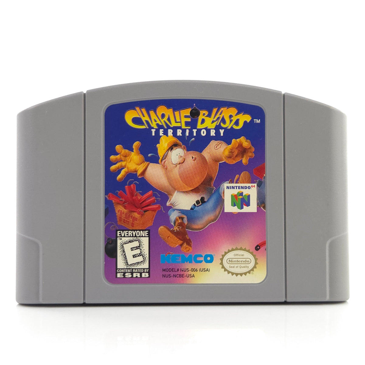 Nintendo 64 Spiel Charlie Blast Territory USA