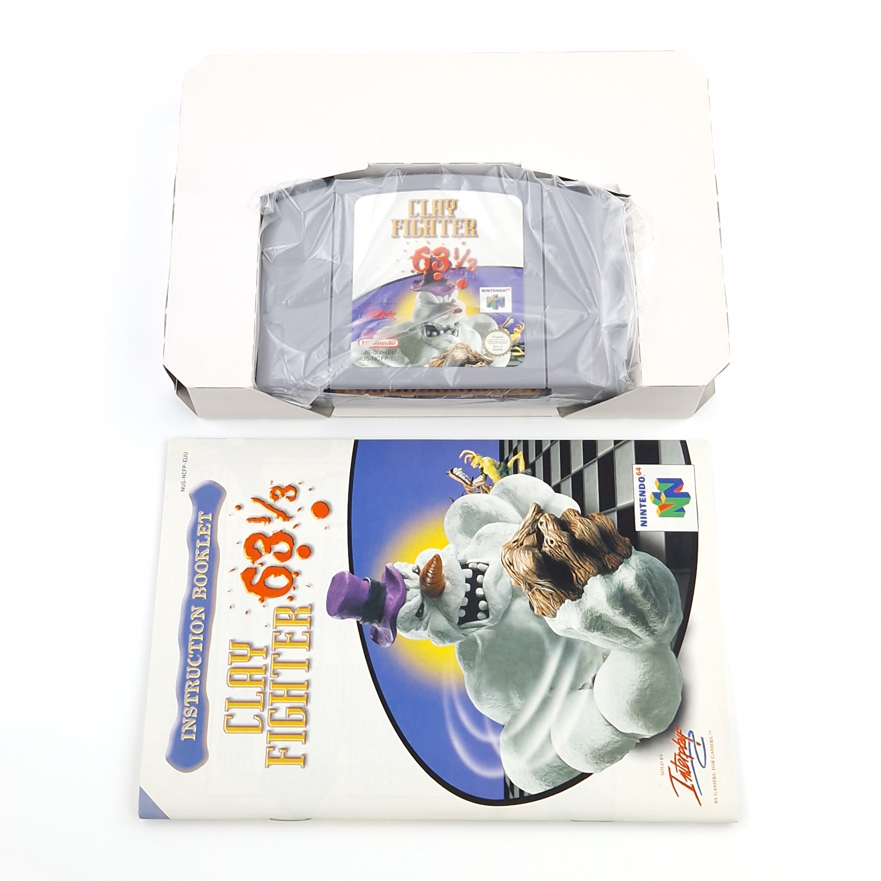 Nintendo 64 Spiel – Clay Fighter 63 1/3 (N64 PAL OVP)
