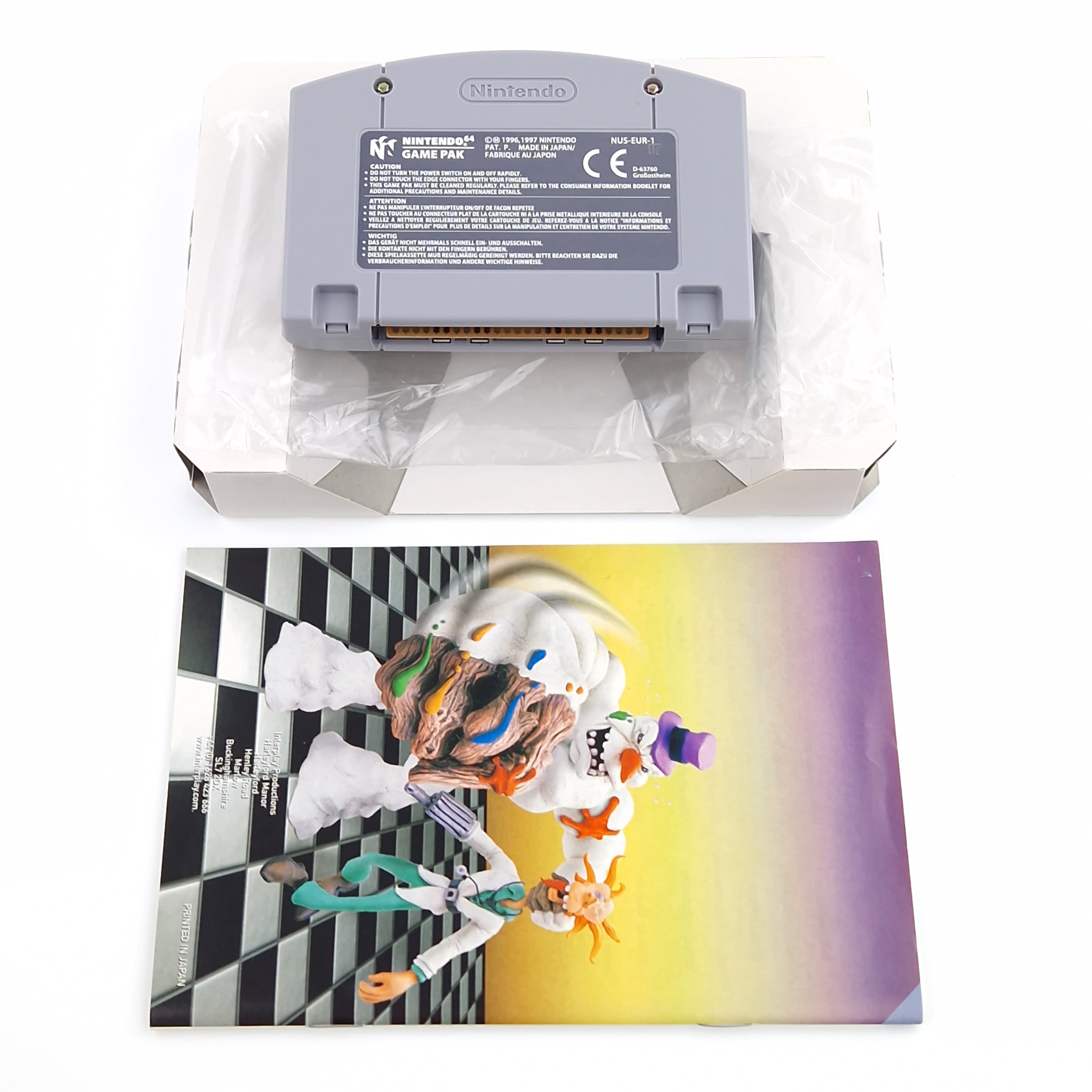 Nintendo 64 Spiel – Clay Fighter 63 1/3 (N64 PAL OVP)