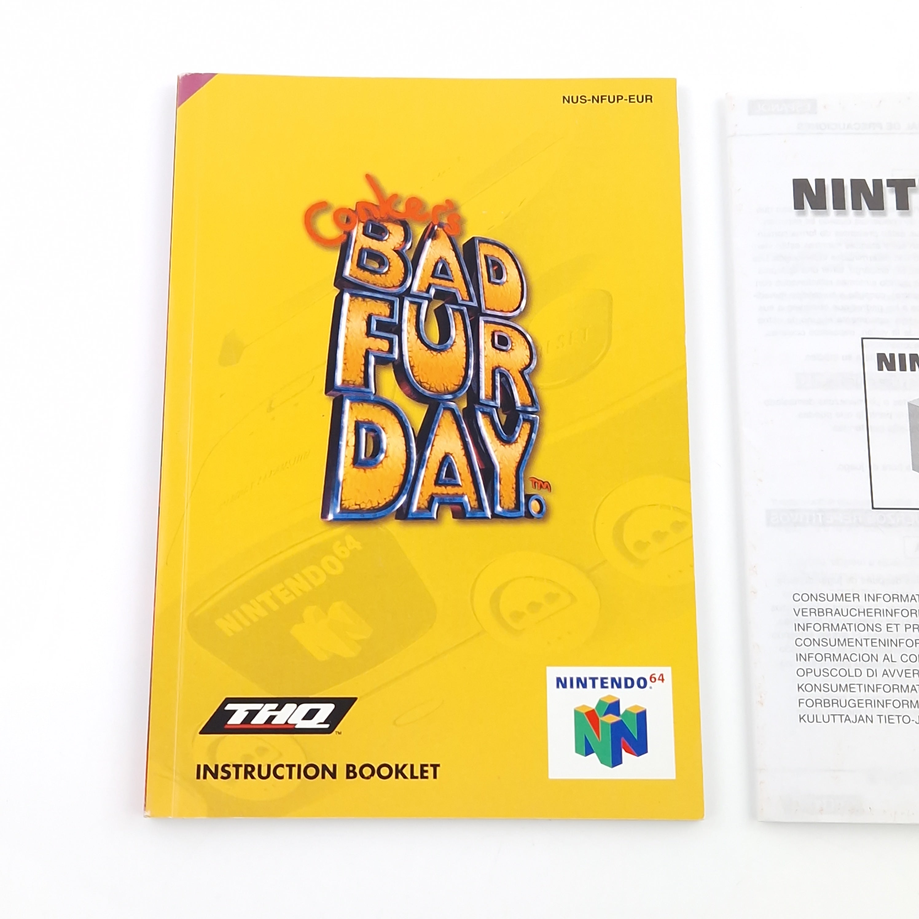 Nintendo 64 Spiel – Conkers Bad Fur Day N64 PAL OVP