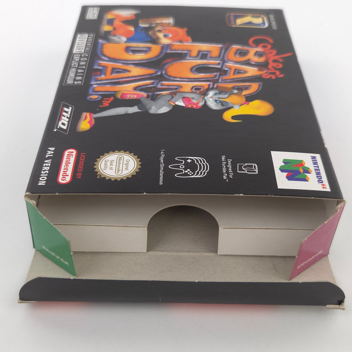Nintendo 64 Spiel Conkers Bad Fur Day OVP